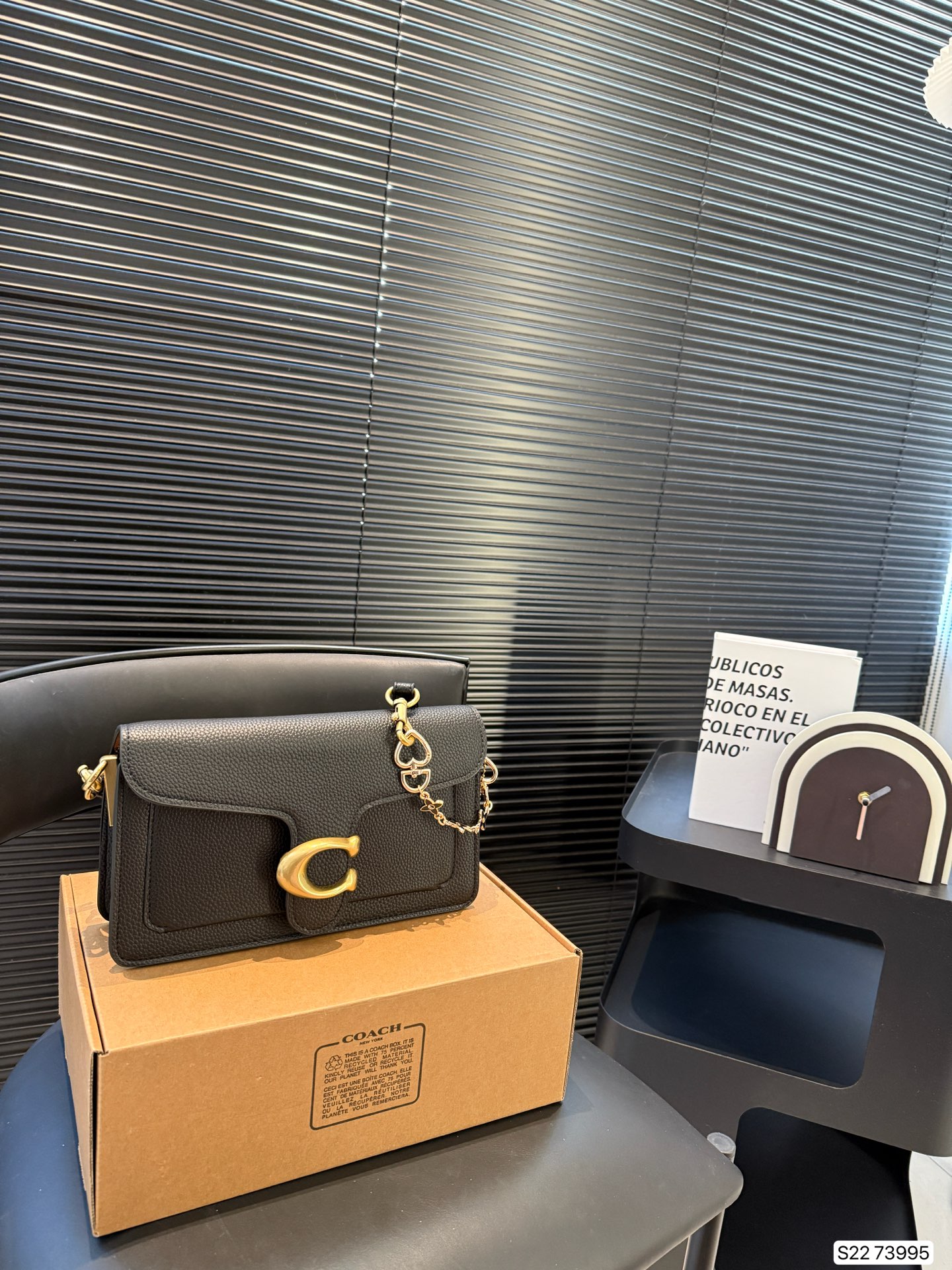 High-quality Coach tabby chain shoulder bag