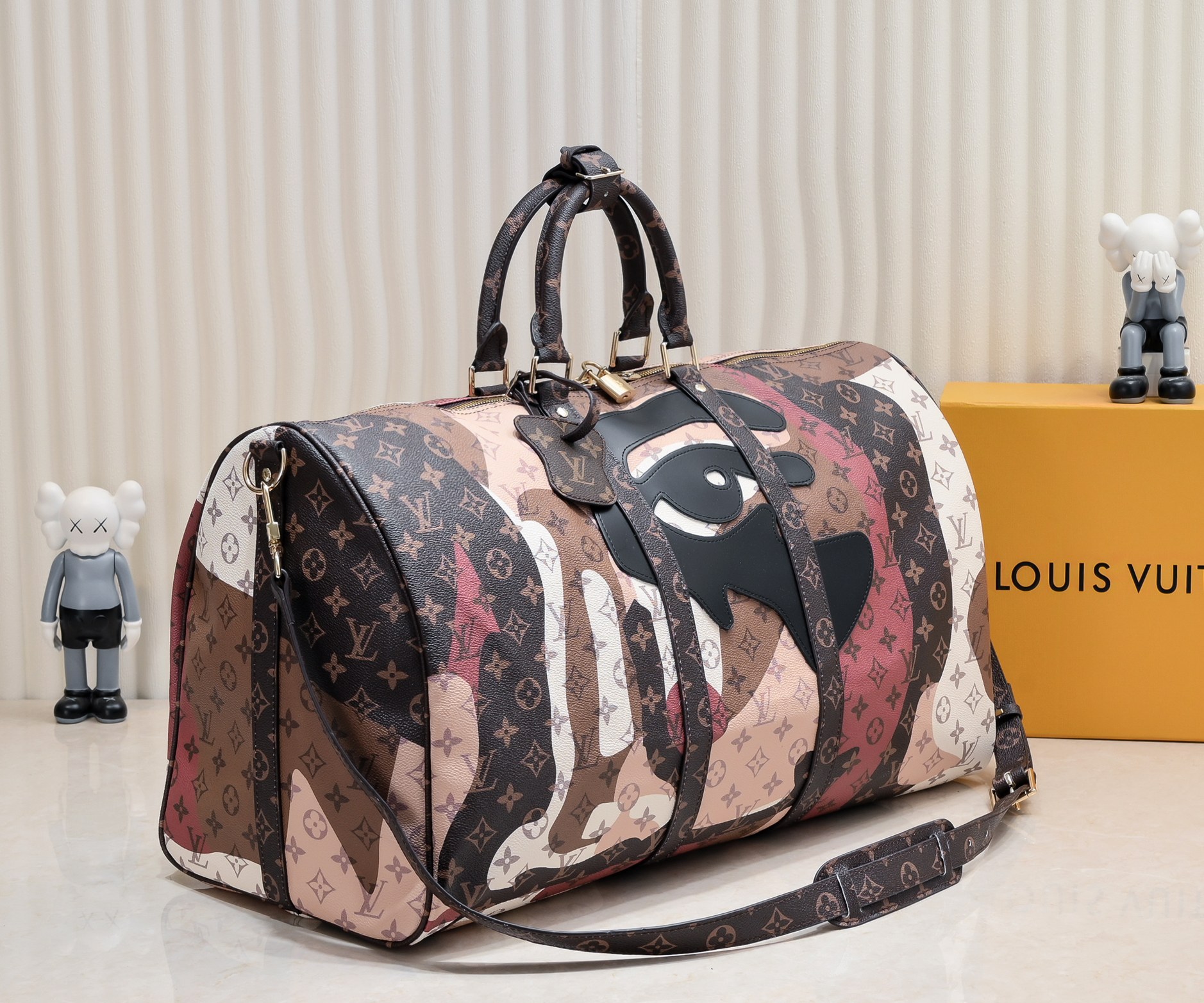LV Keepall Bandoulière55 Portrait Monogram bag
