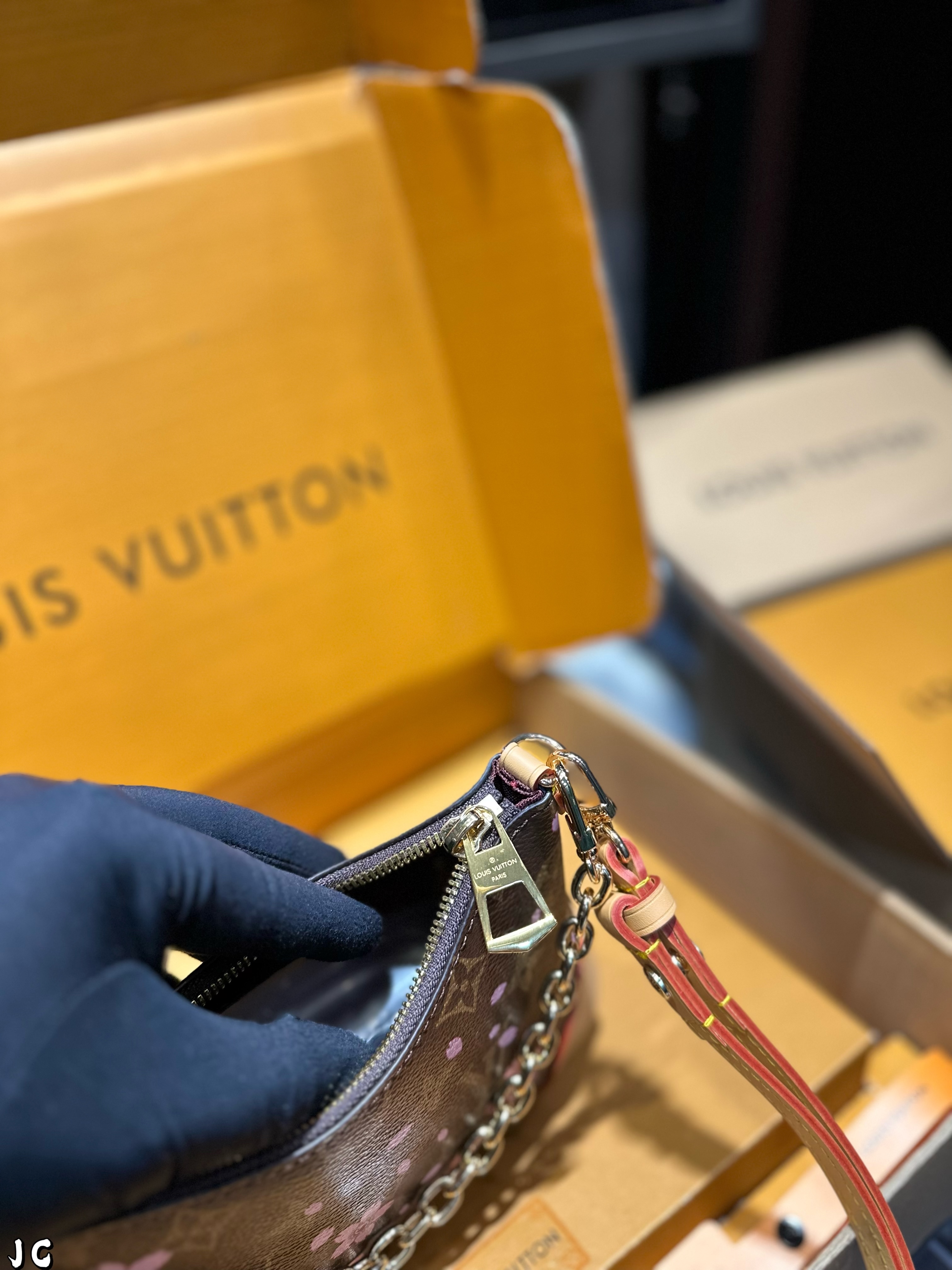 LV Boulogne Nano mini horn bag