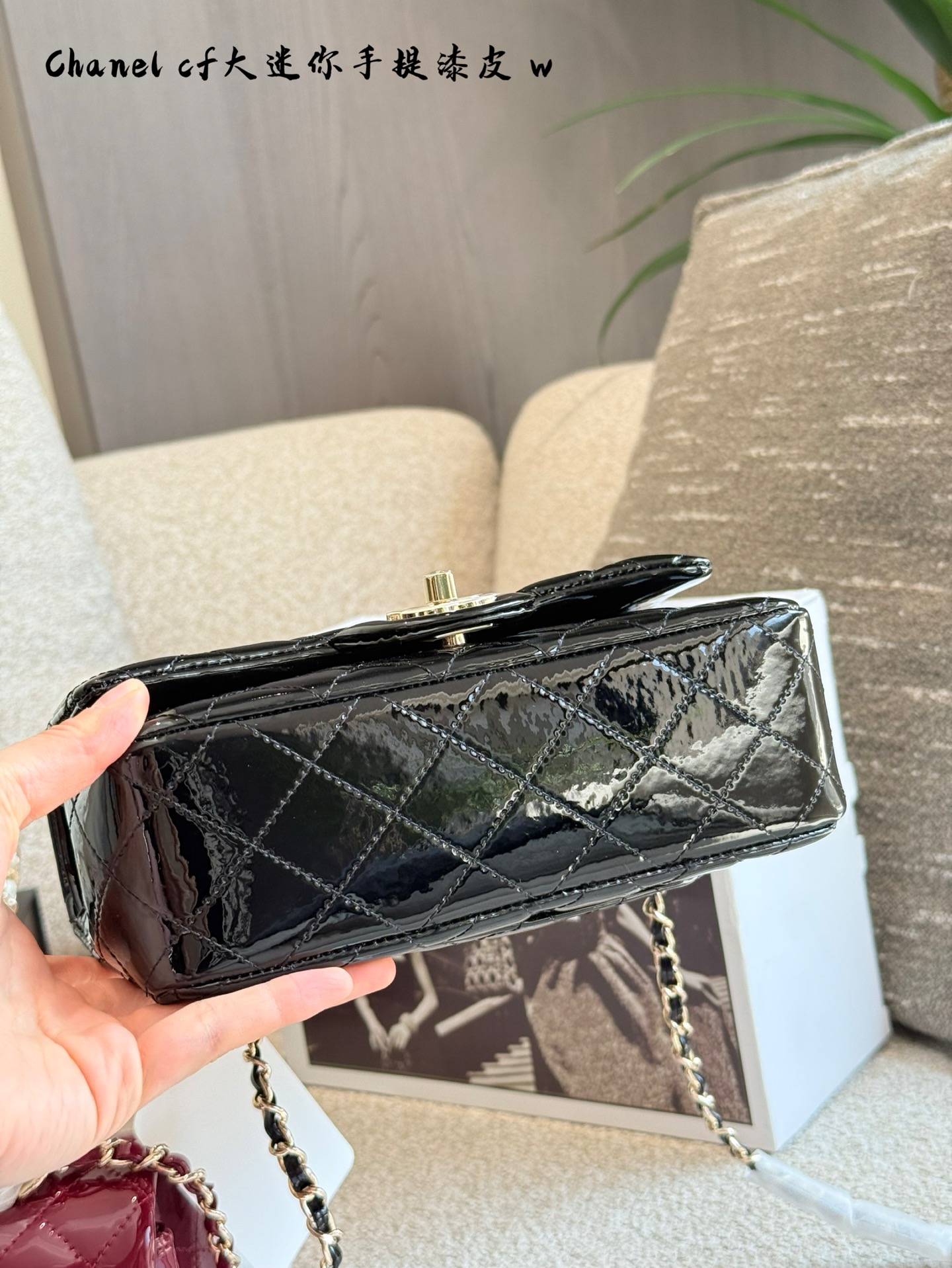 Chanel Mini CF handle handbag