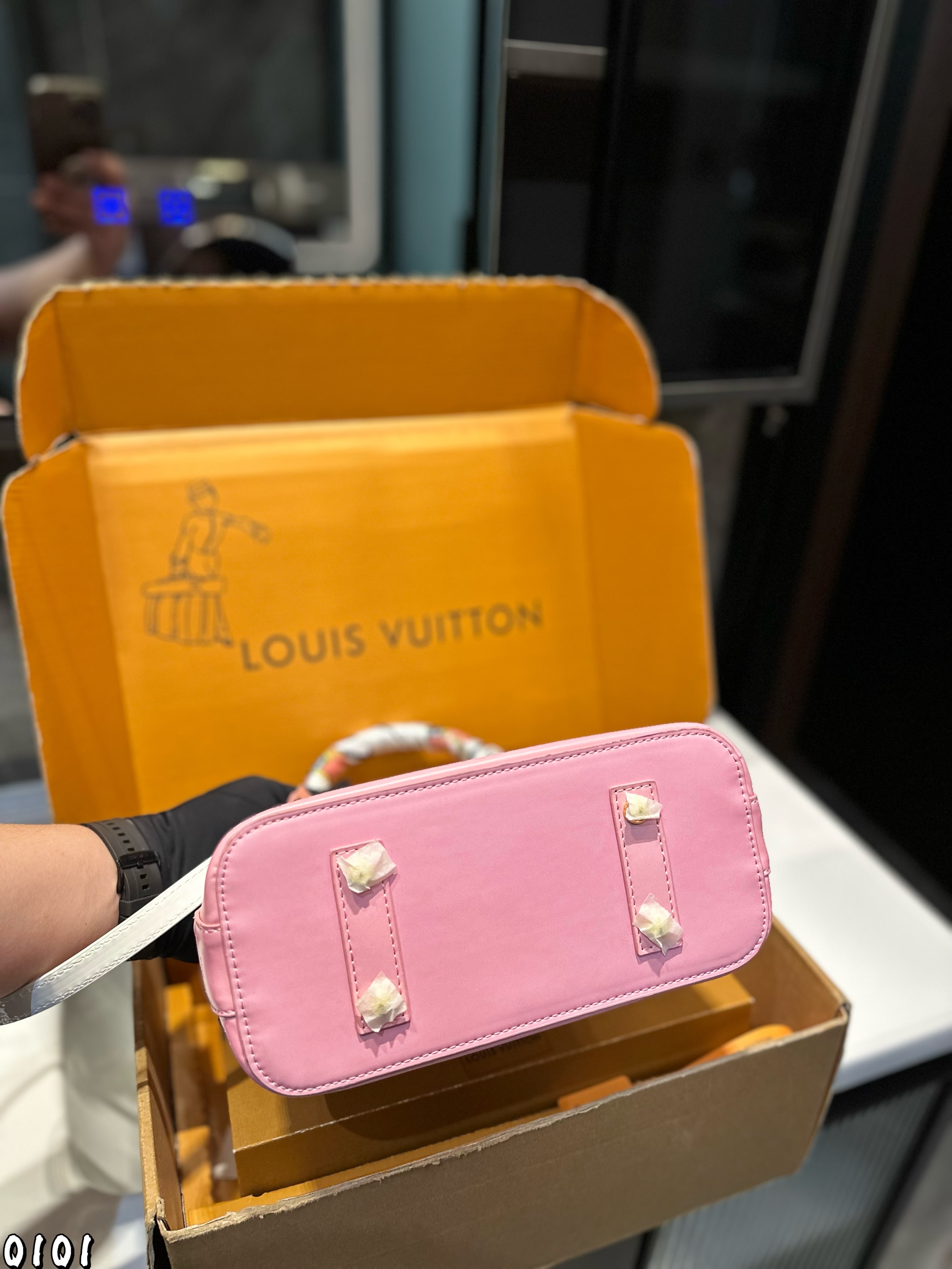 LV colorful shell bag