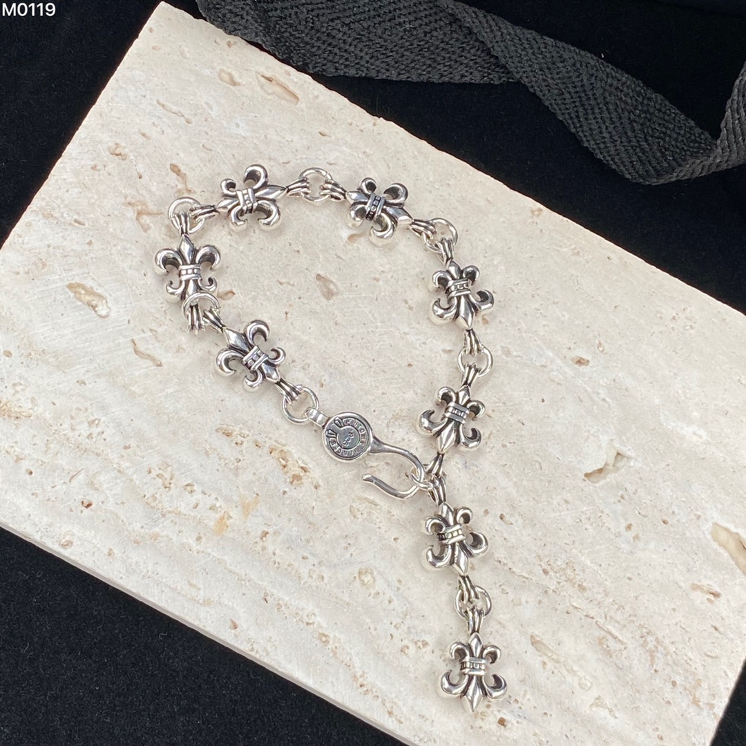 Chrome Hearts bracelet necklace
