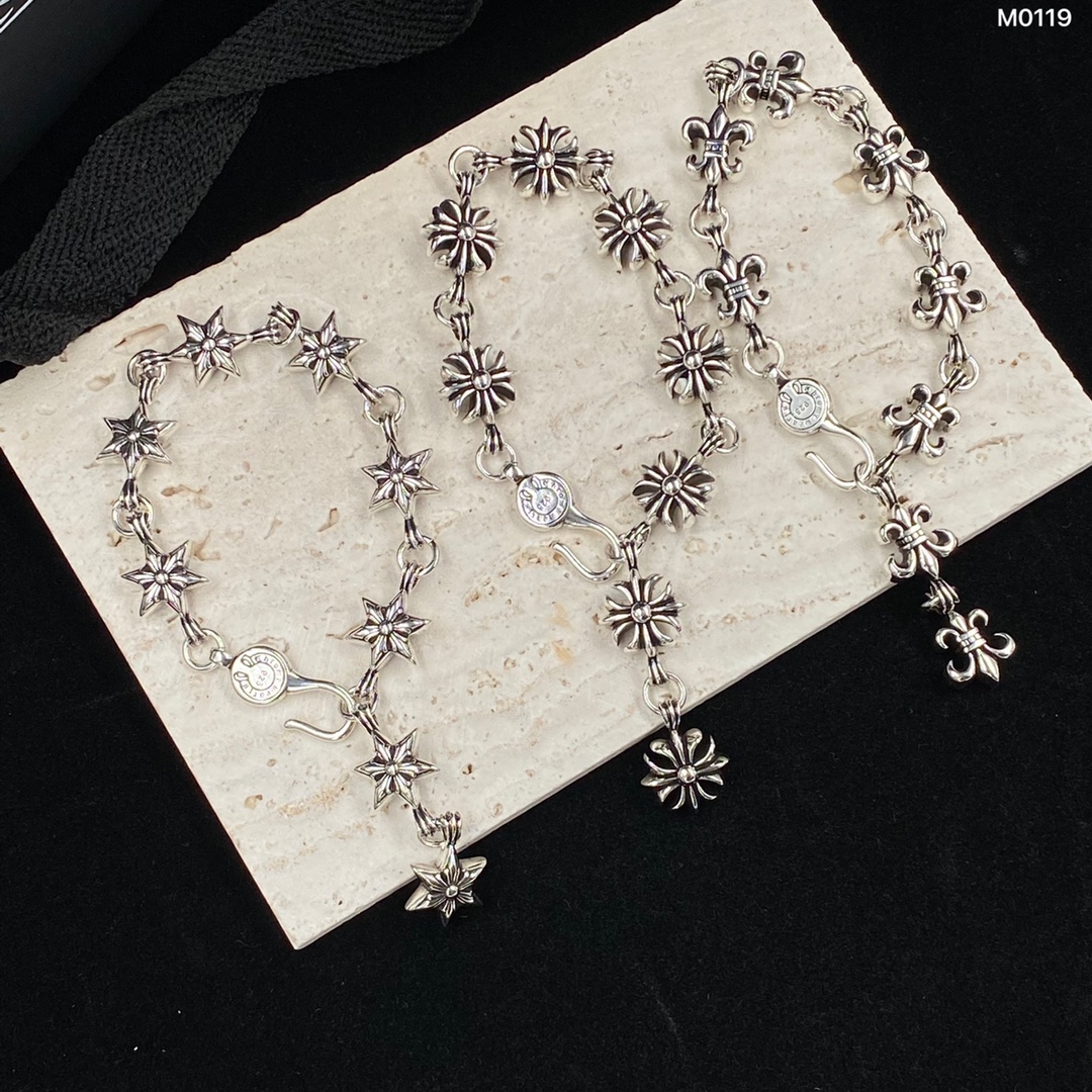 Chrome Hearts bracelet necklace