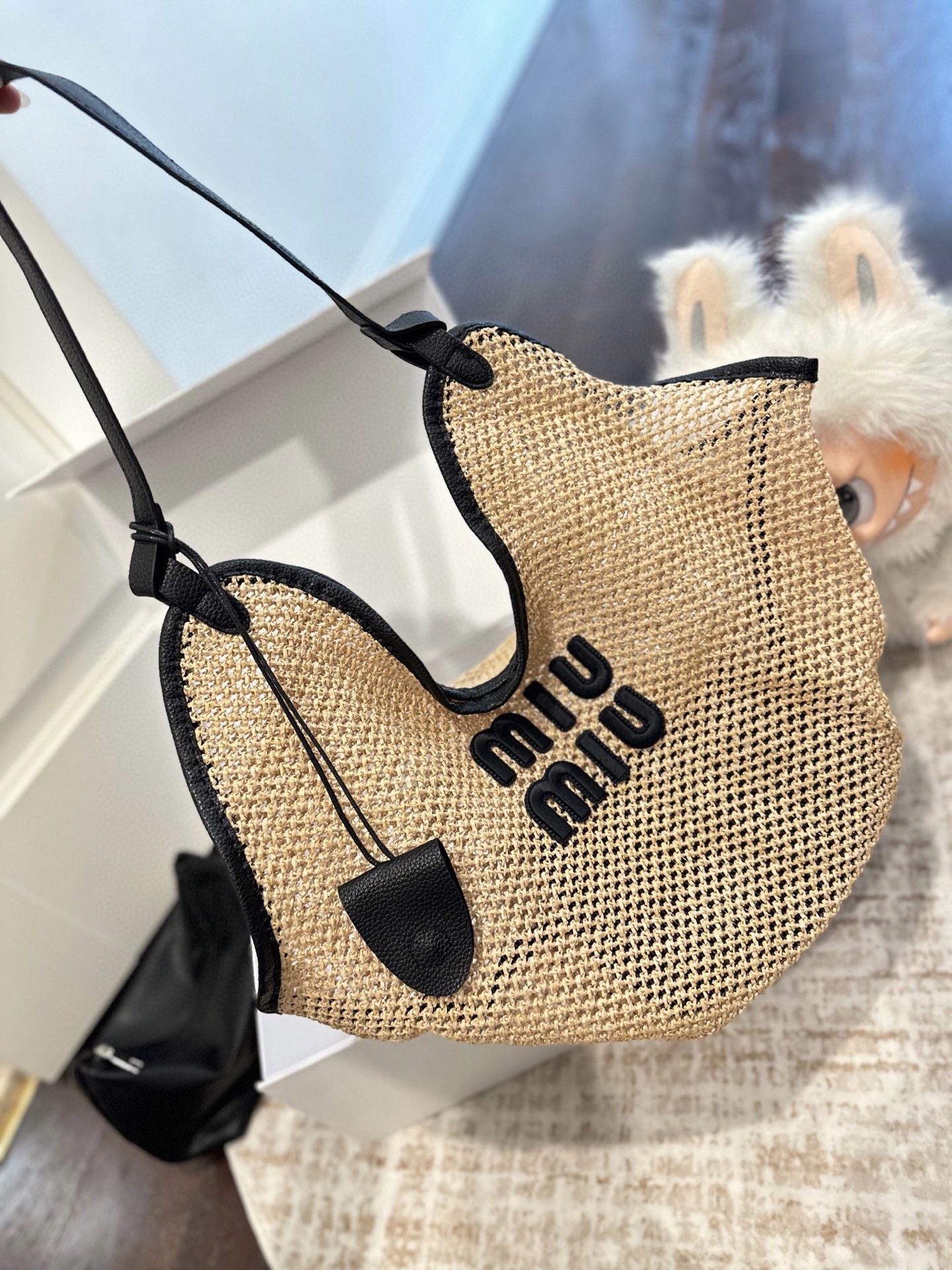 Miumiu woven bag
