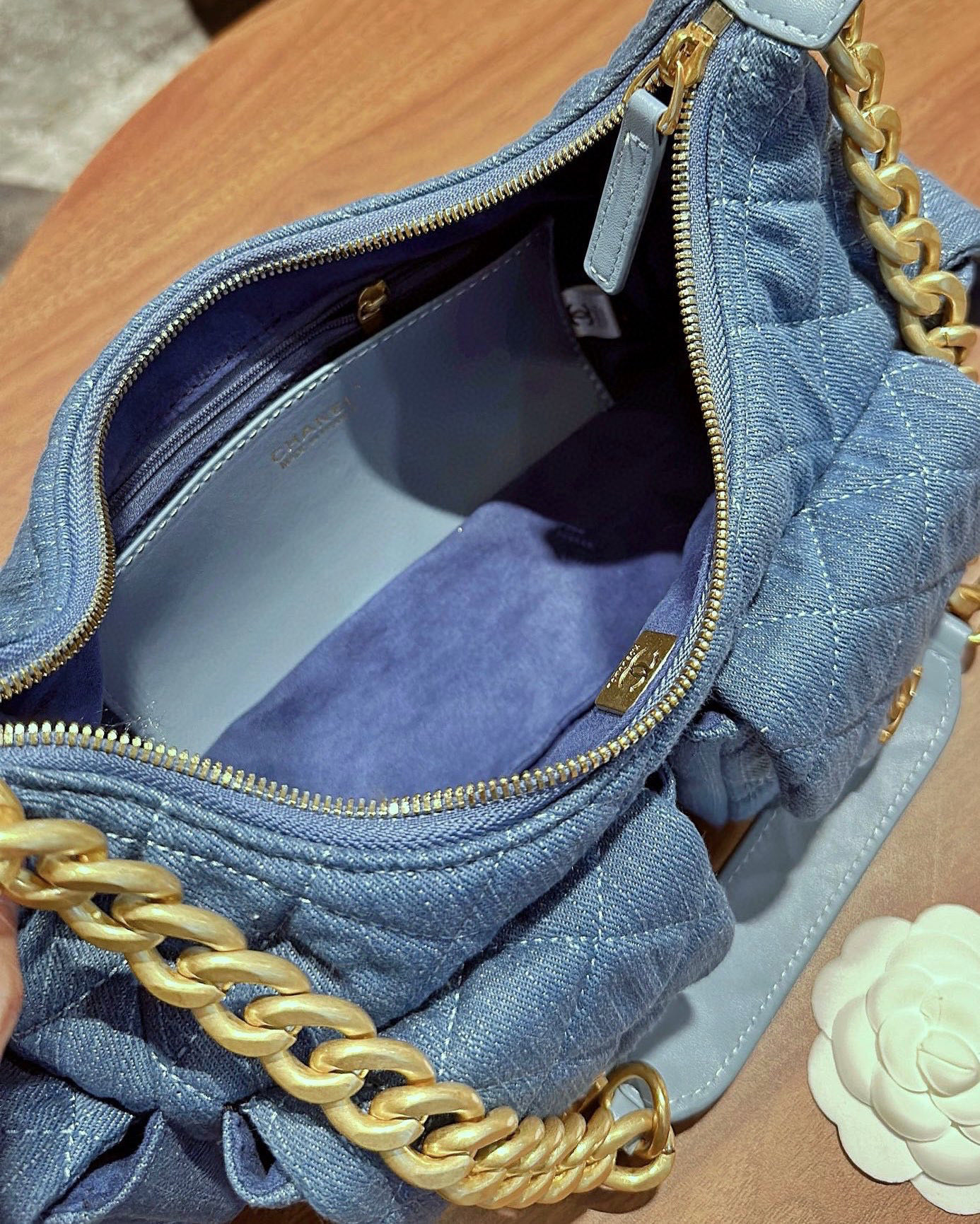 Chanel 25p hobo bag