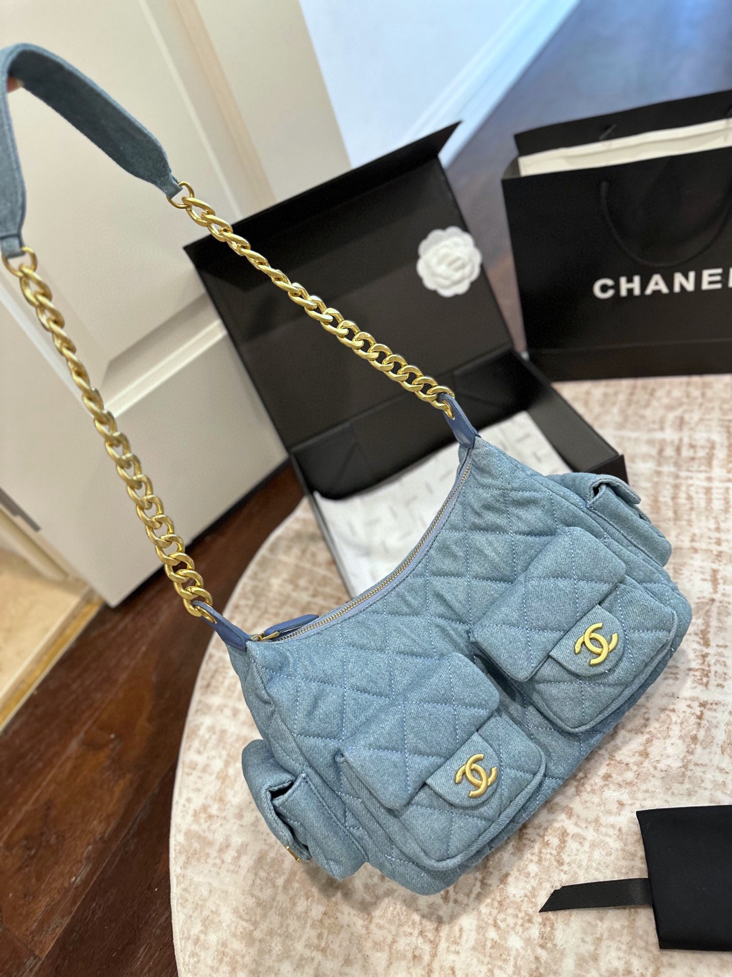 Chanel 25p hobo bag