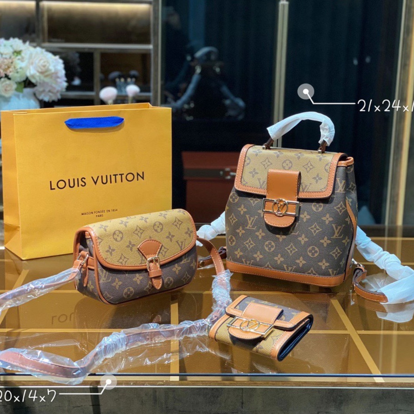 LV combination bag