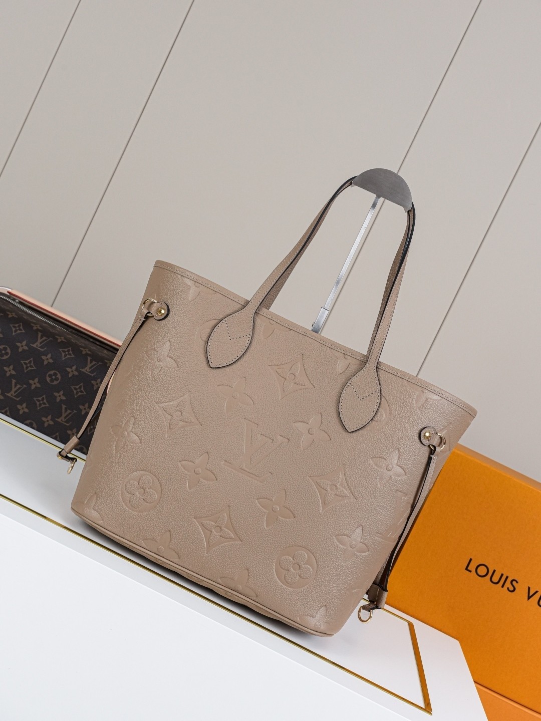LV Monogram Empreinte neverfull bag