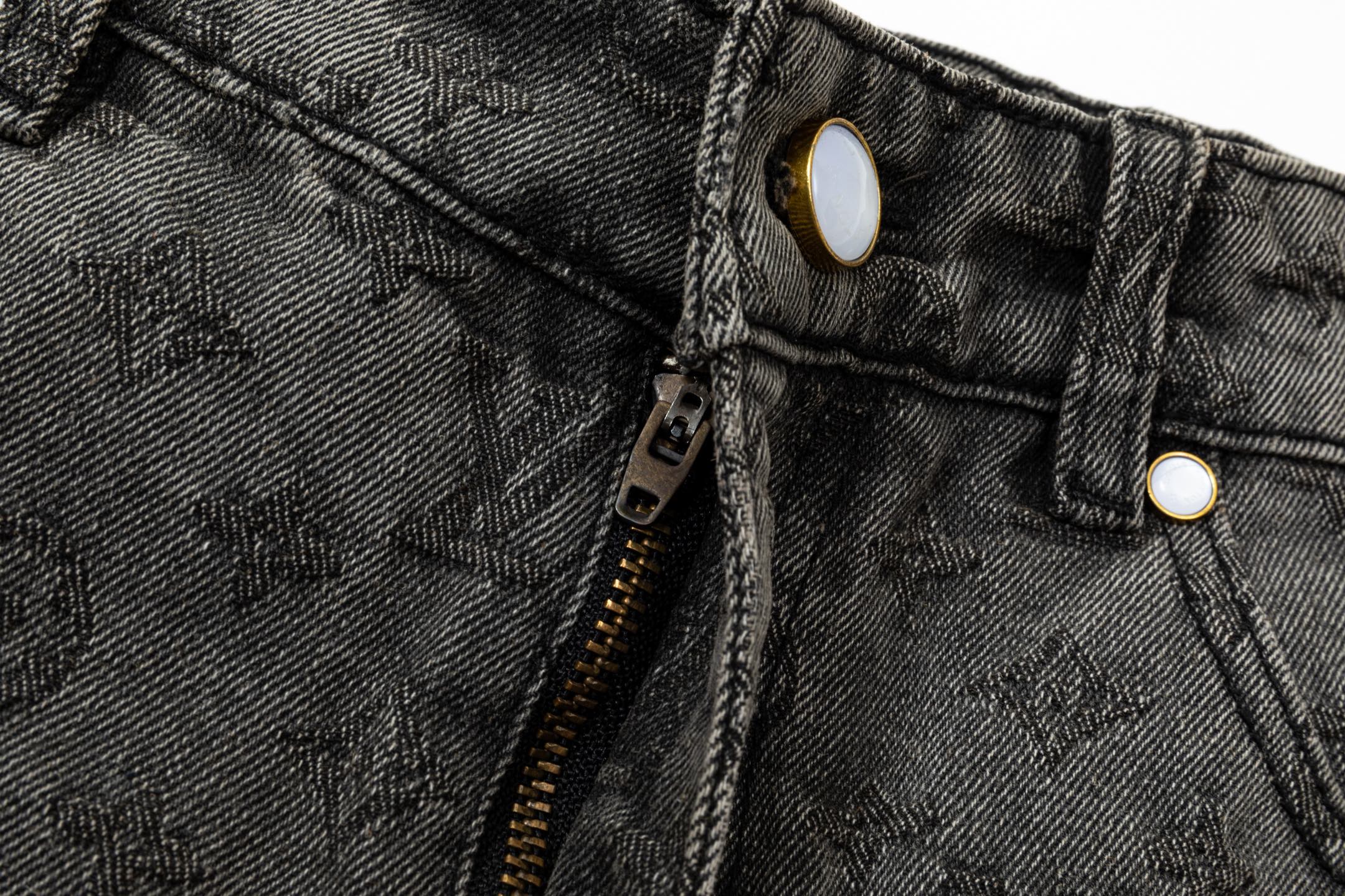 LV Louis Vuitton 25SS denim shorts pants