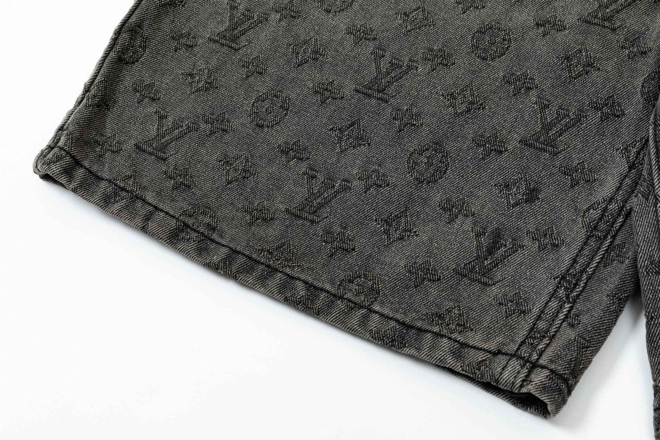 LV Louis Vuitton 25SS denim shorts pants