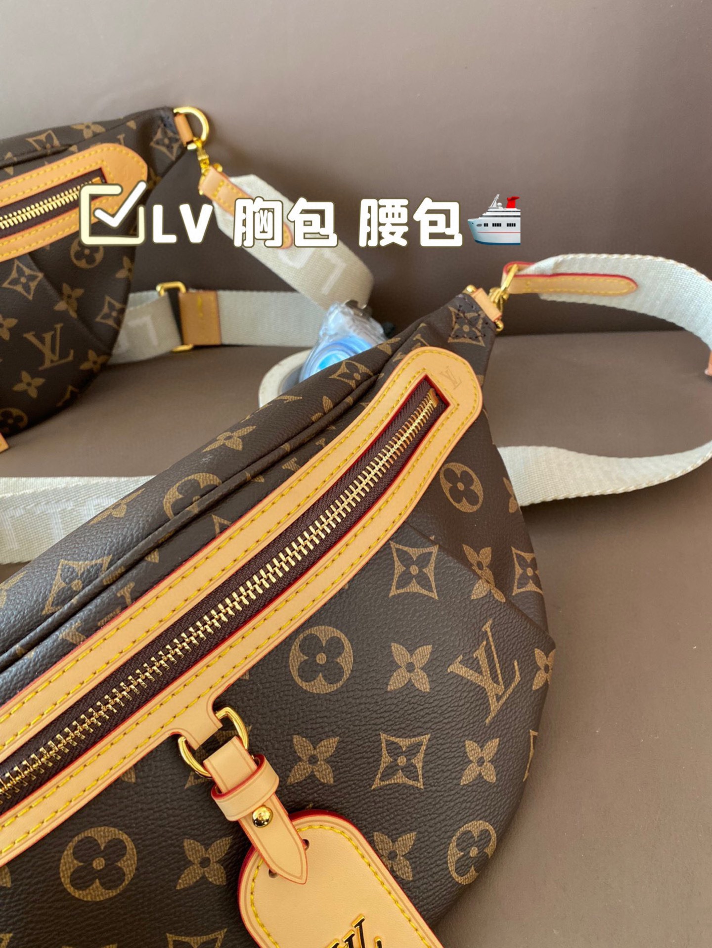 LV chest bag