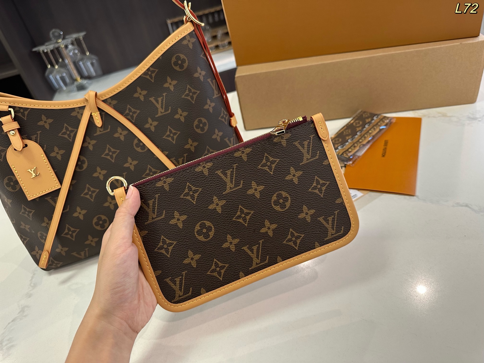 LV  Carryall New Model Shopping Bag