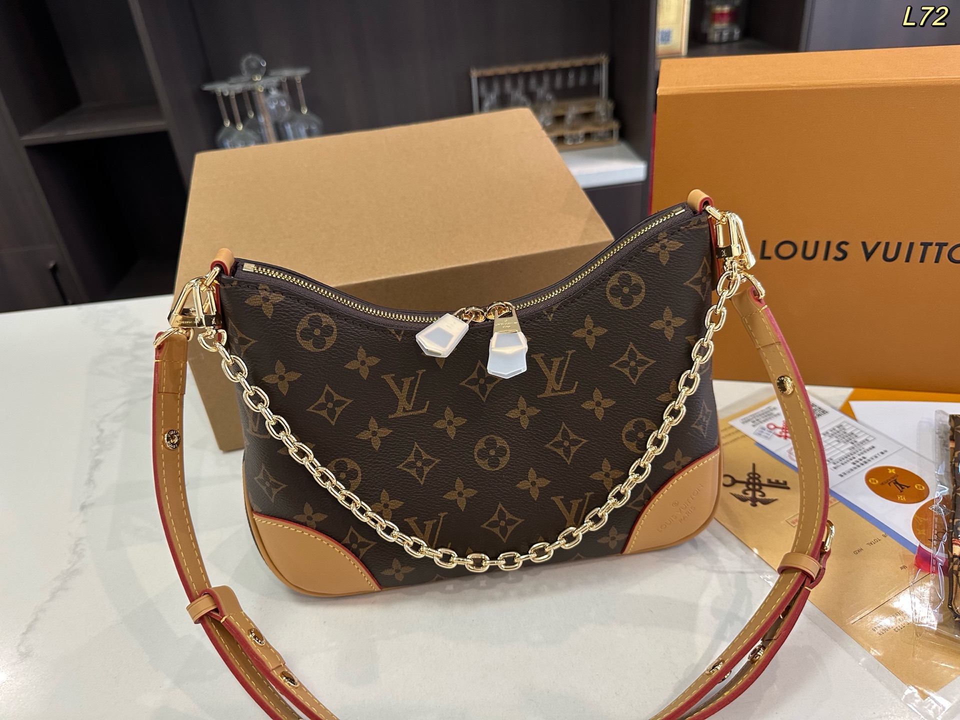 LV Horn Bag Shoulder  Vintage Bag