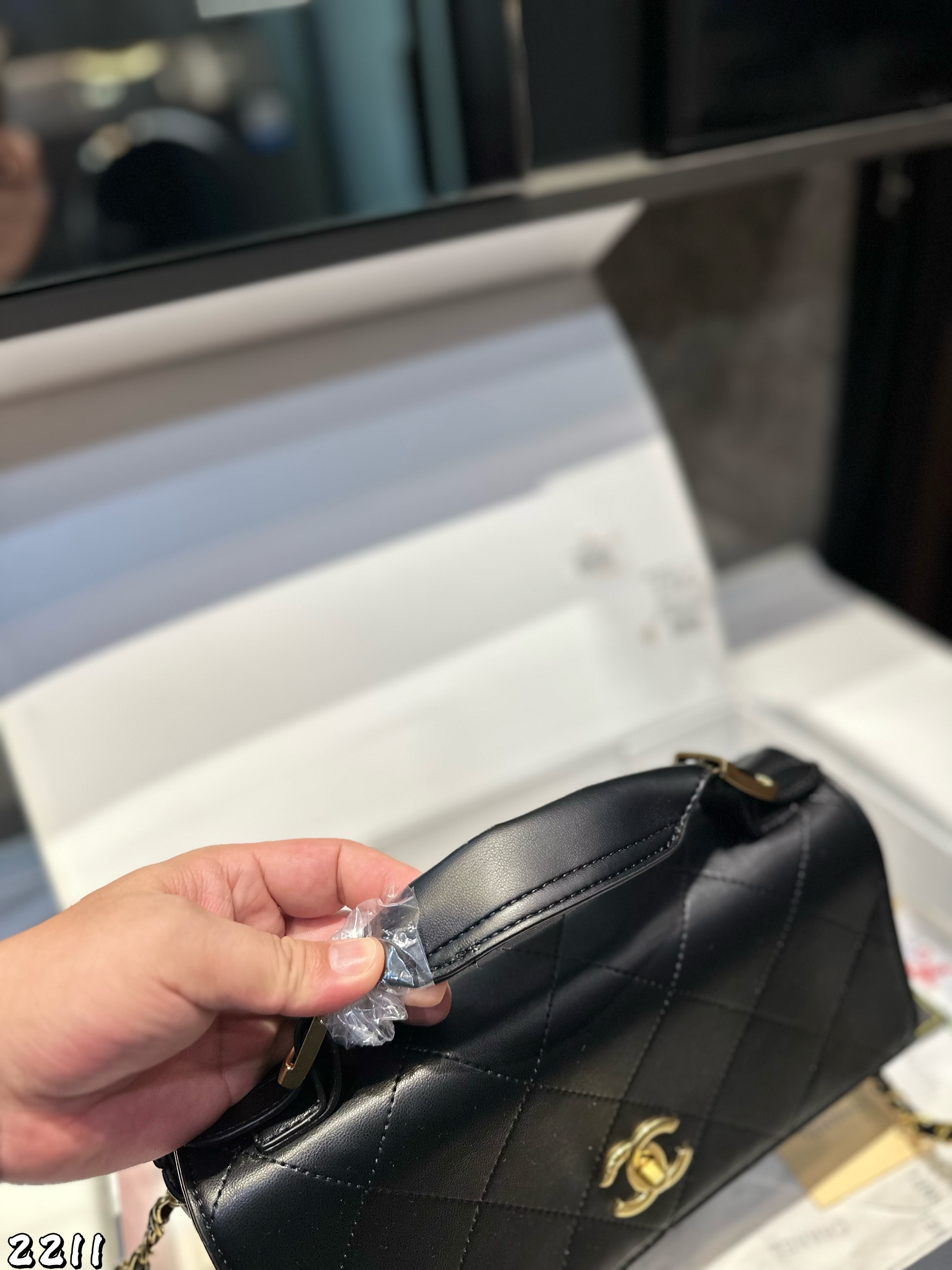 Chanel hobo handbag