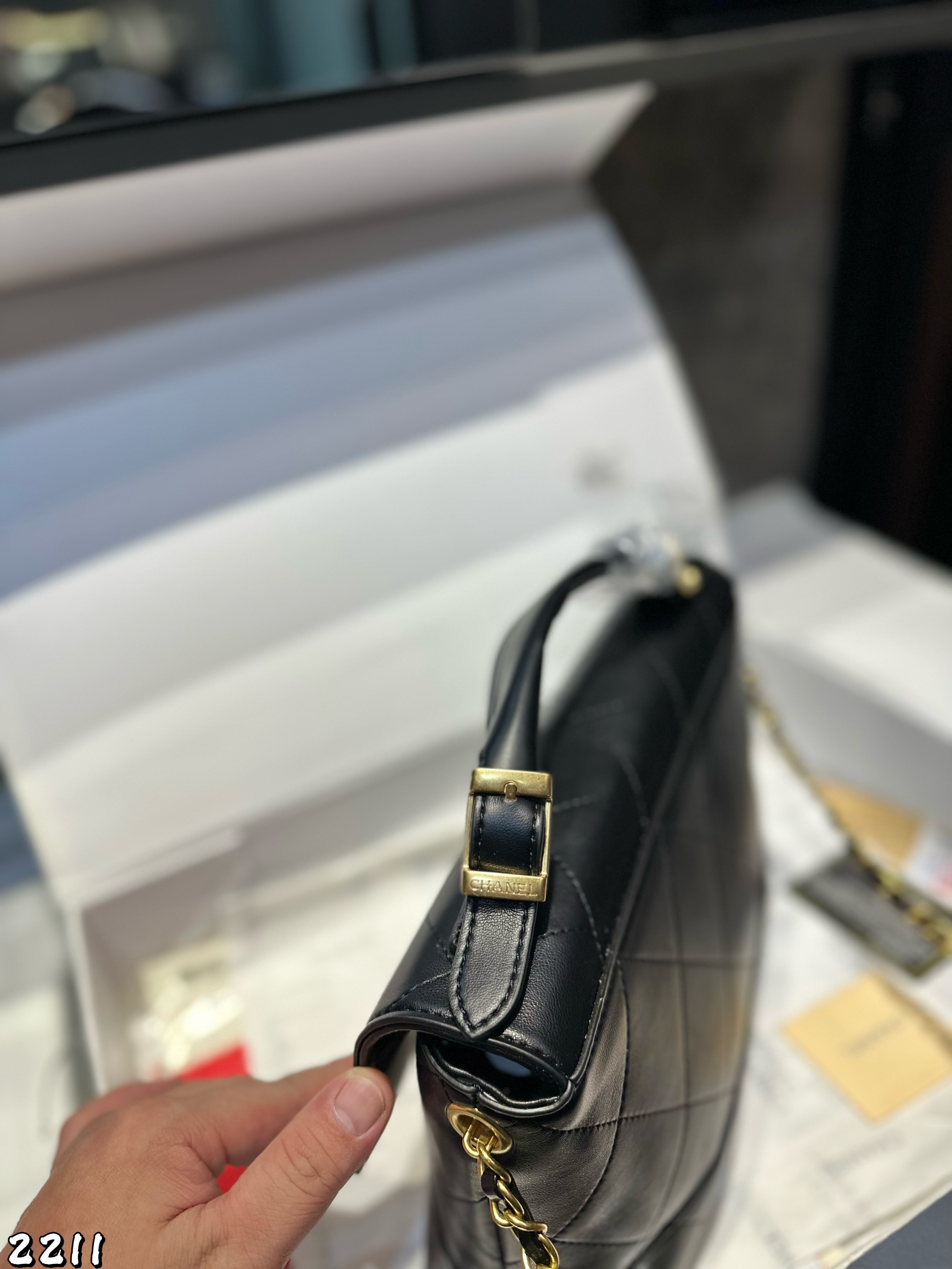 Chanel hobo handbag