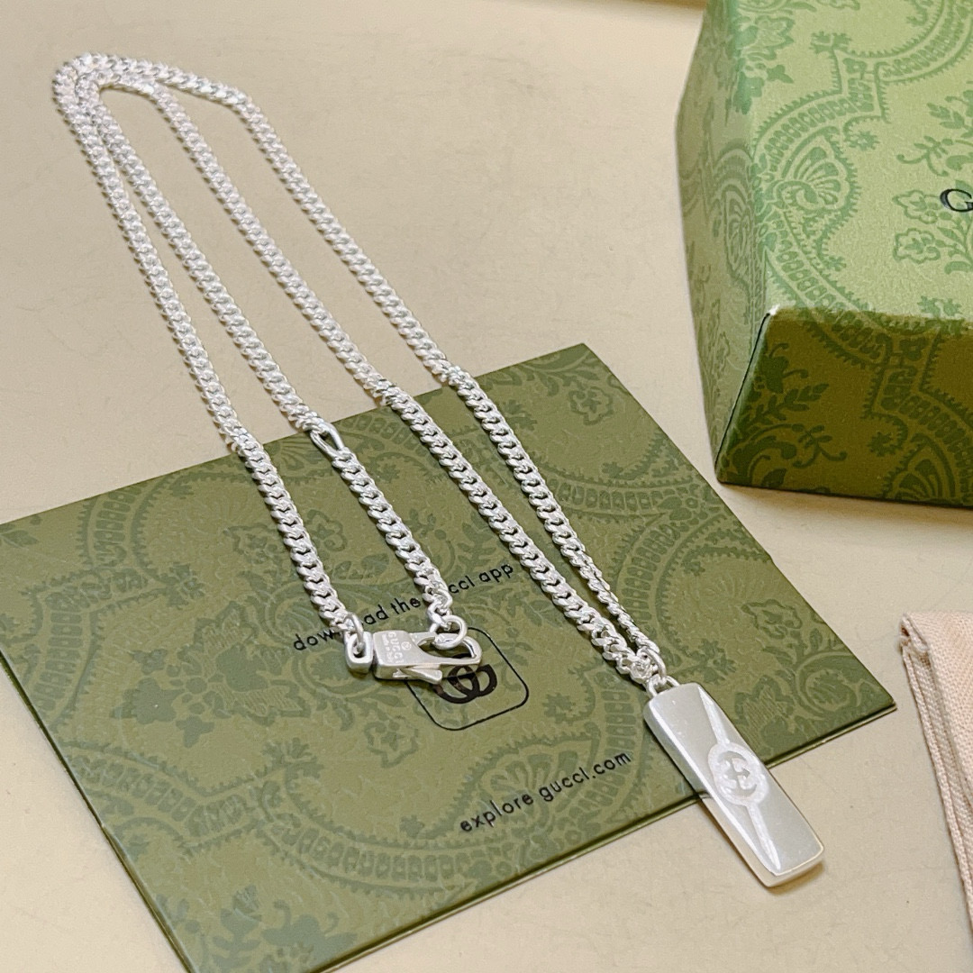 Gucci Necklace - New Chain - Celebrity-Style Anger Forest GG Necklace