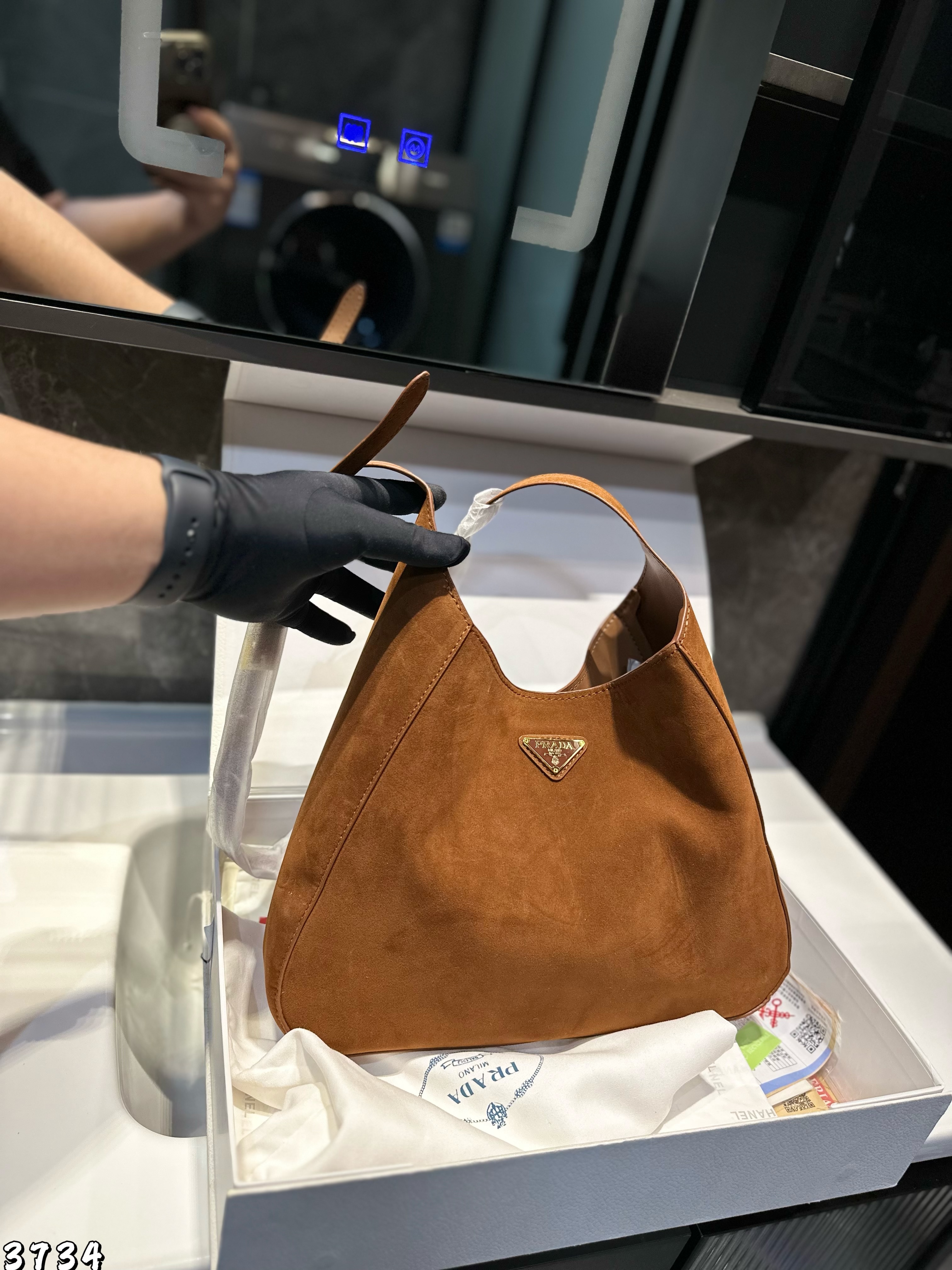 Prada 24 Tote Shopping Bag