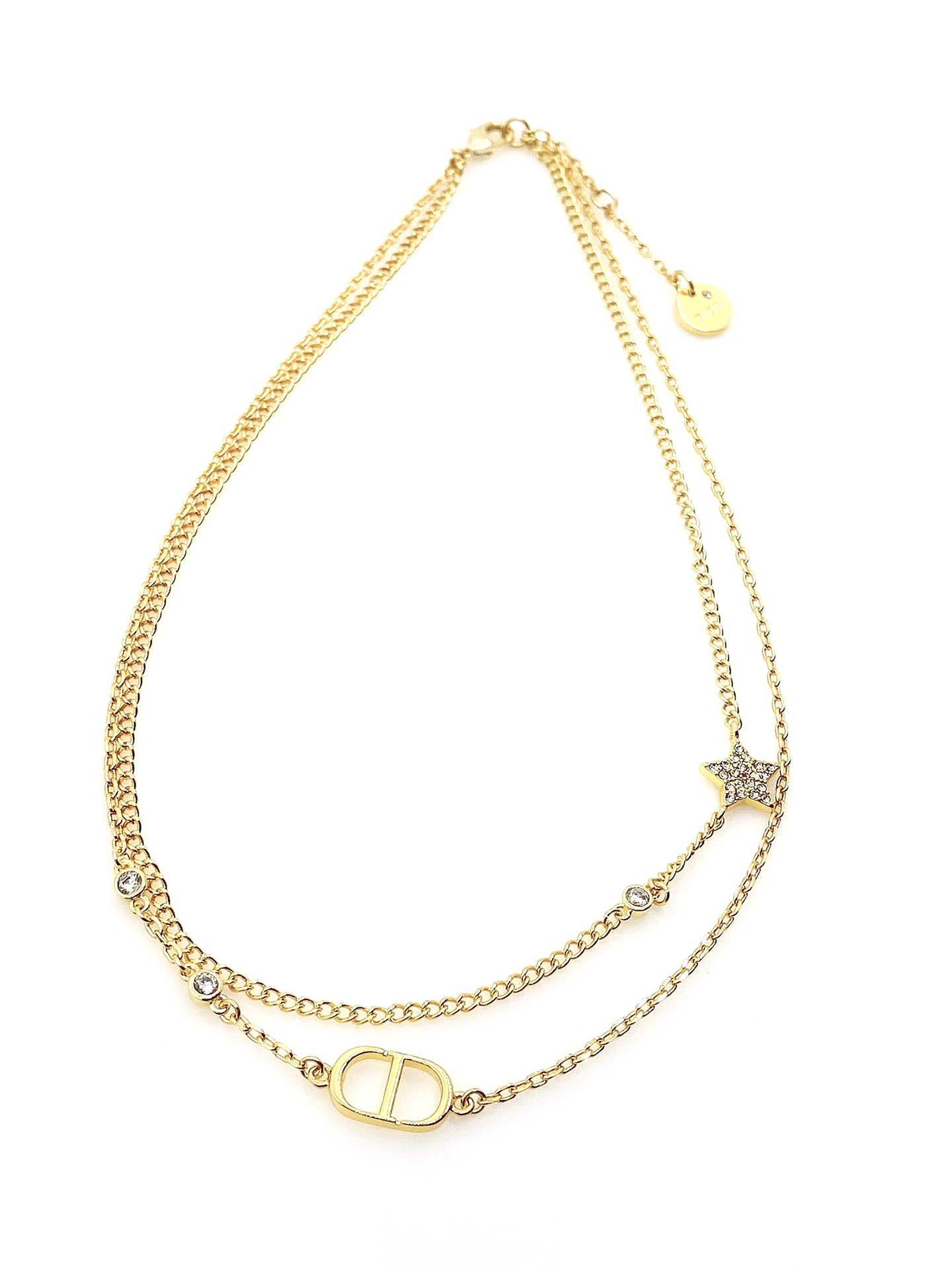Dior Five-Star Double-Layer Necklace