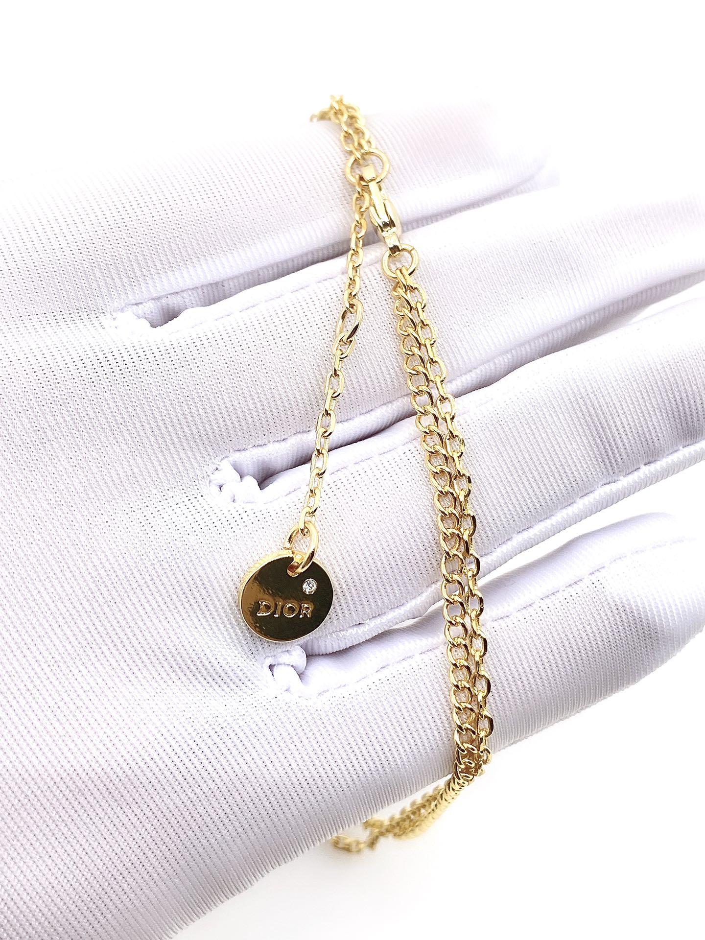 Dior Five-Star Double-Layer Necklace
