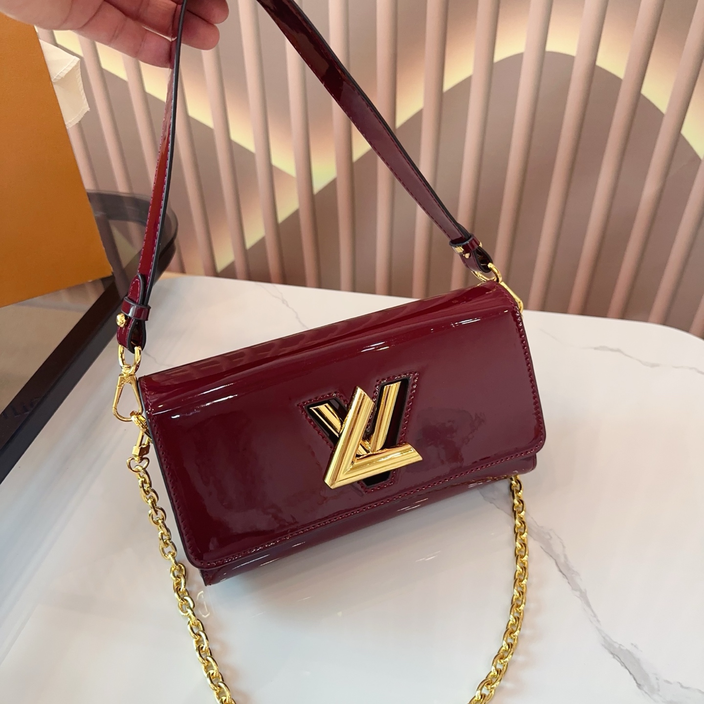 LV Twist Chain Bag