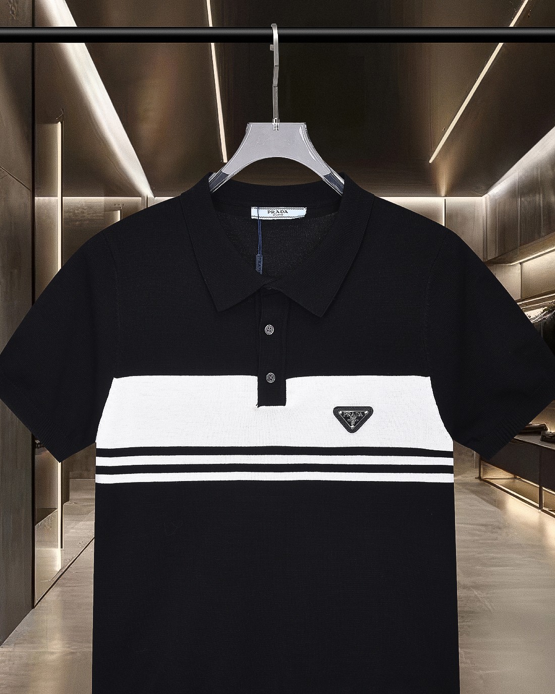 Prada high quality polo T-shirt