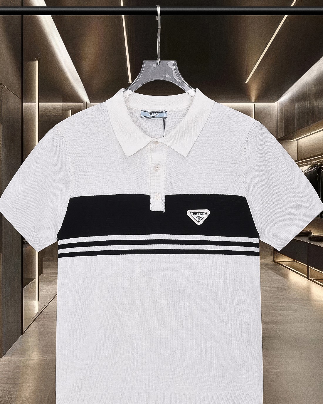 Prada high quality polo T-shirt