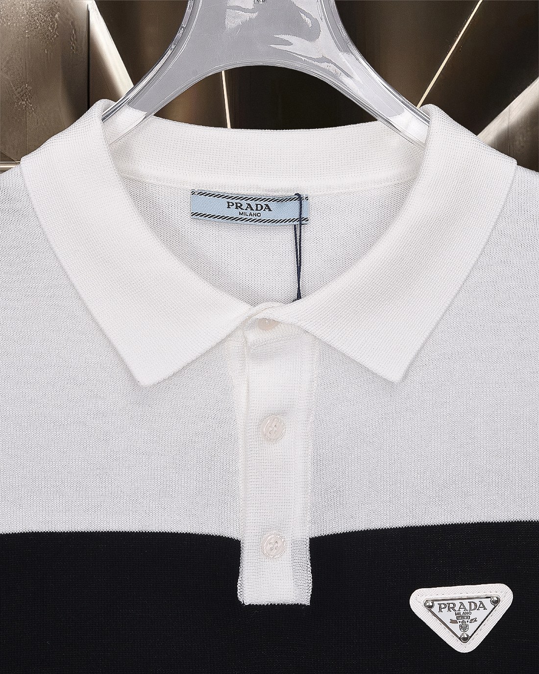 Prada high quality polo T-shirt