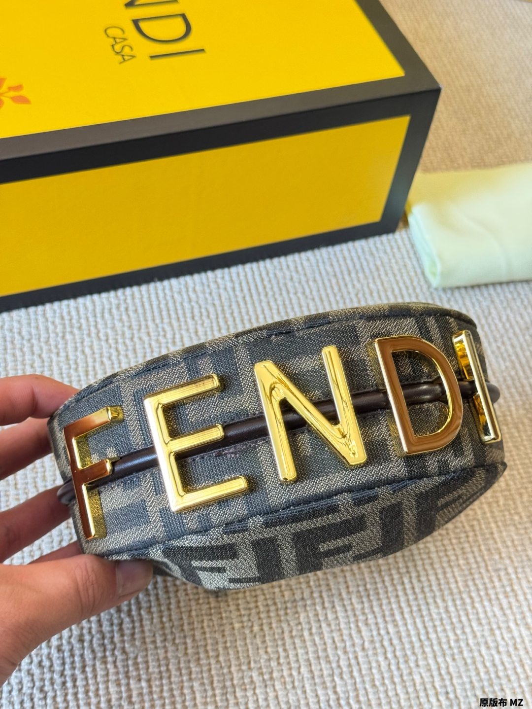 Fendi 2025 Fendigraphy Half Moon Bag