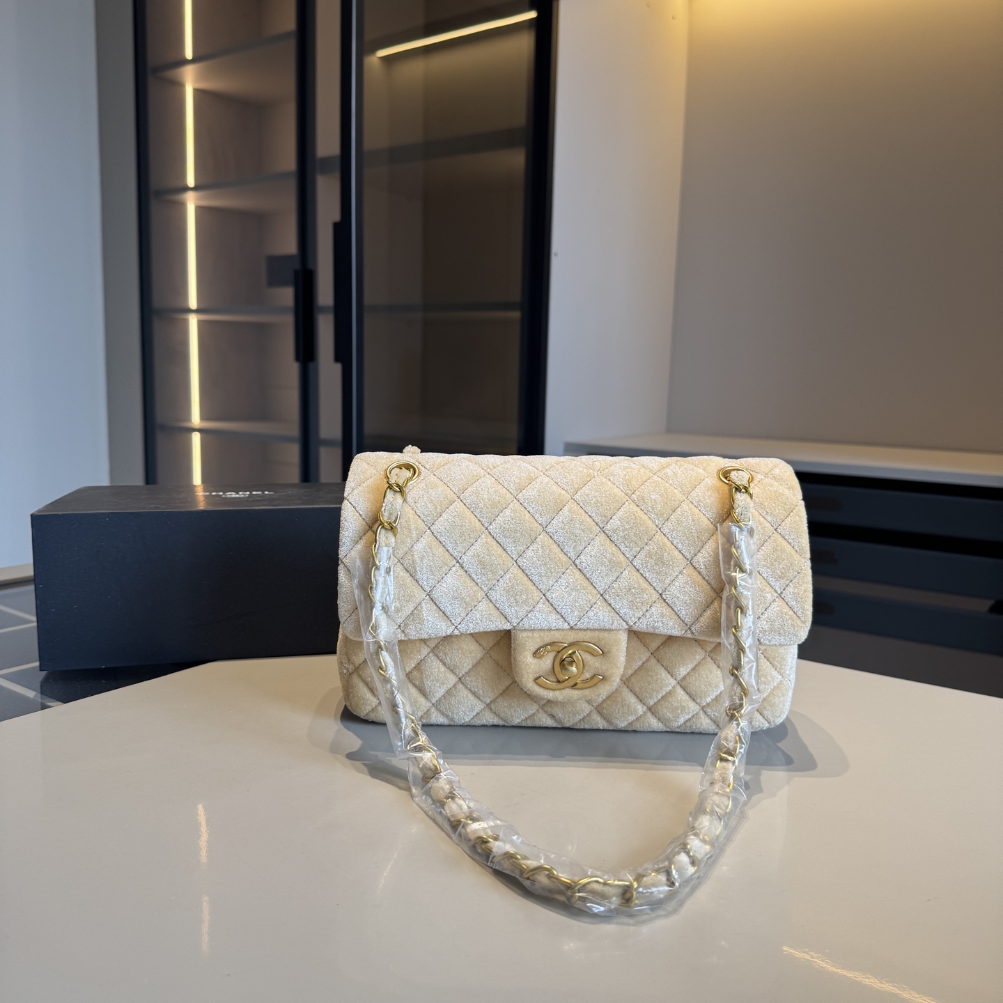 Chanel CF Velvet Bag