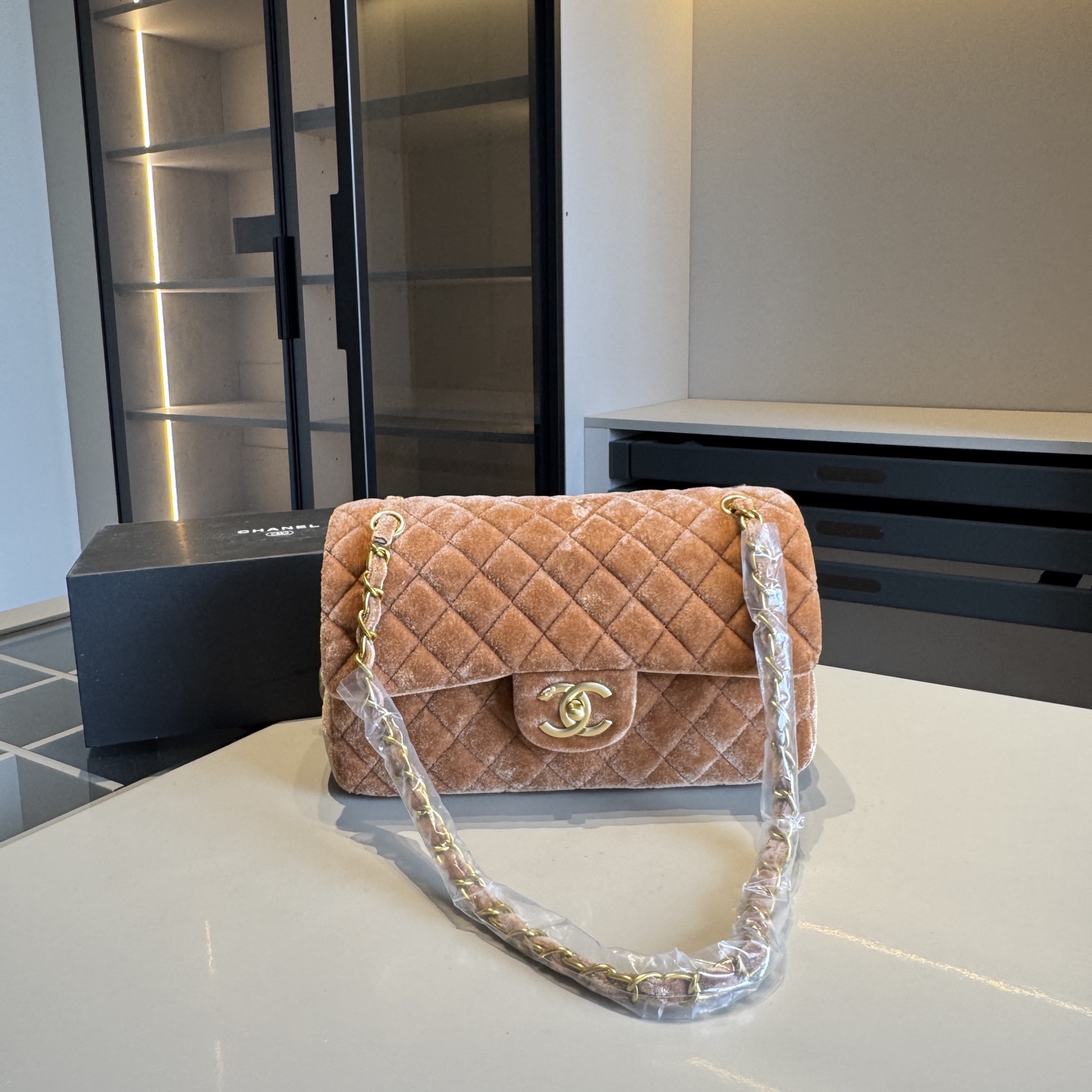 Chanel CF Velvet Bag