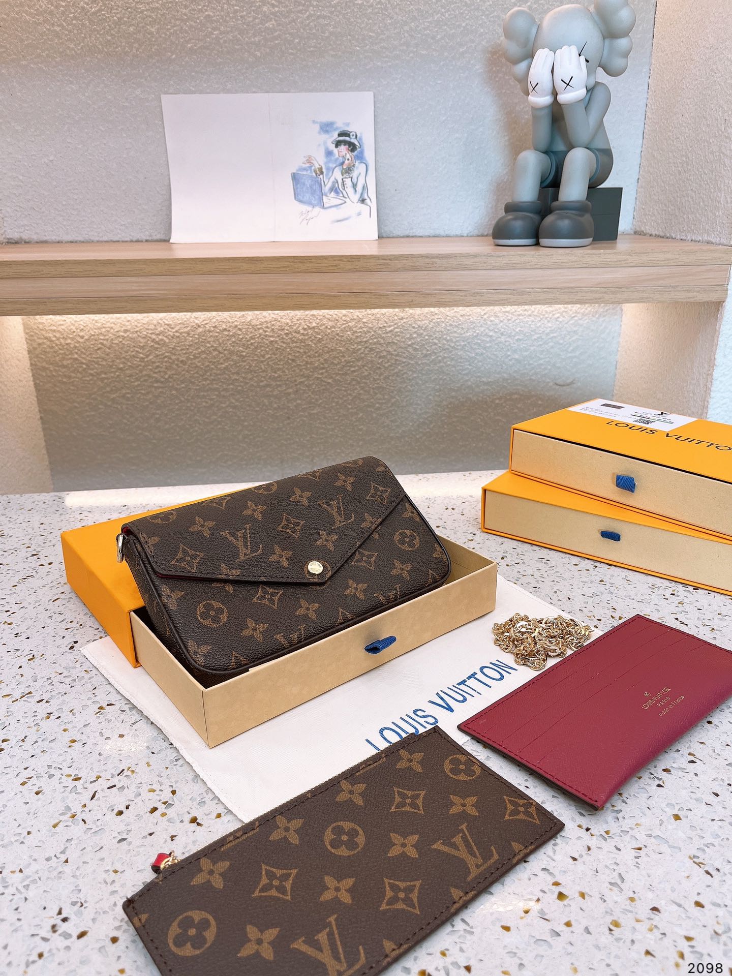 US$100 for 2 products- LV shoulder crossbody bag