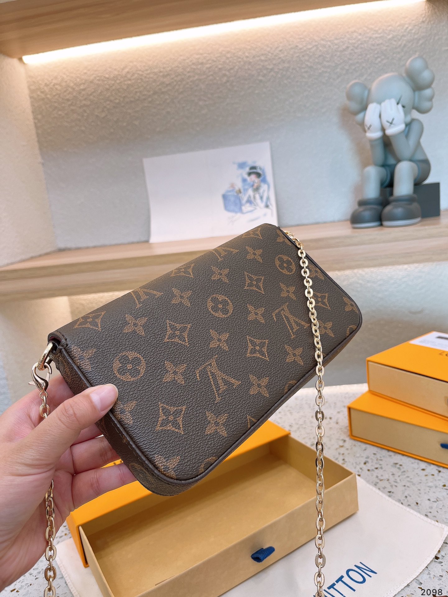 US$100 for 2 products- LV shoulder crossbody bag