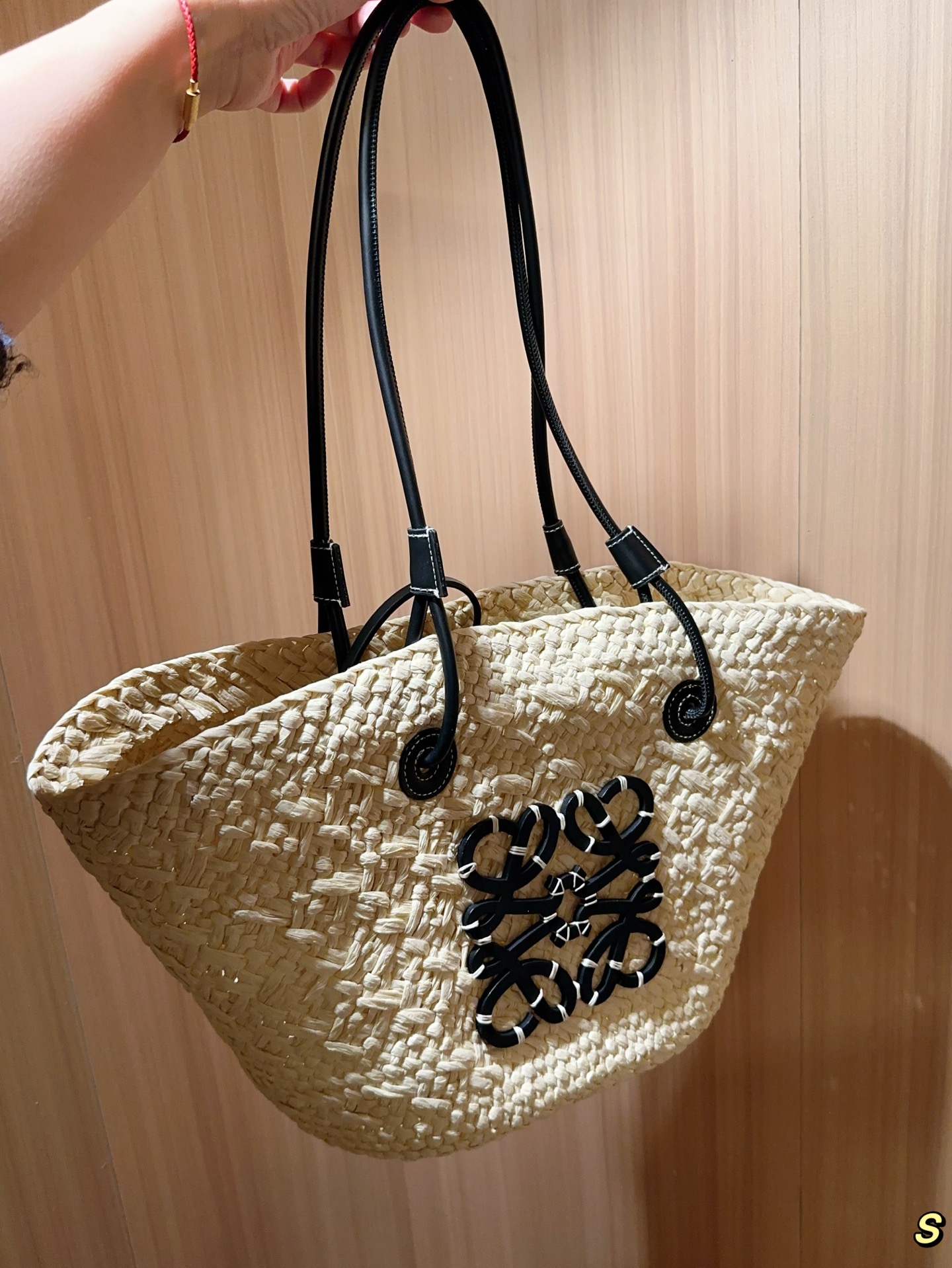 Loewe basket bag Woven cabbage basket