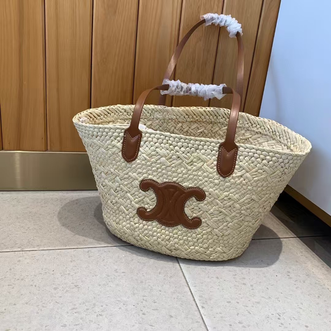 Celine Woven Bag Rafi Grass Handmade Bag