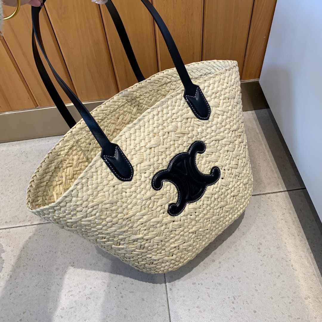 Celine Woven Bag Rafi Grass Handmade Bag