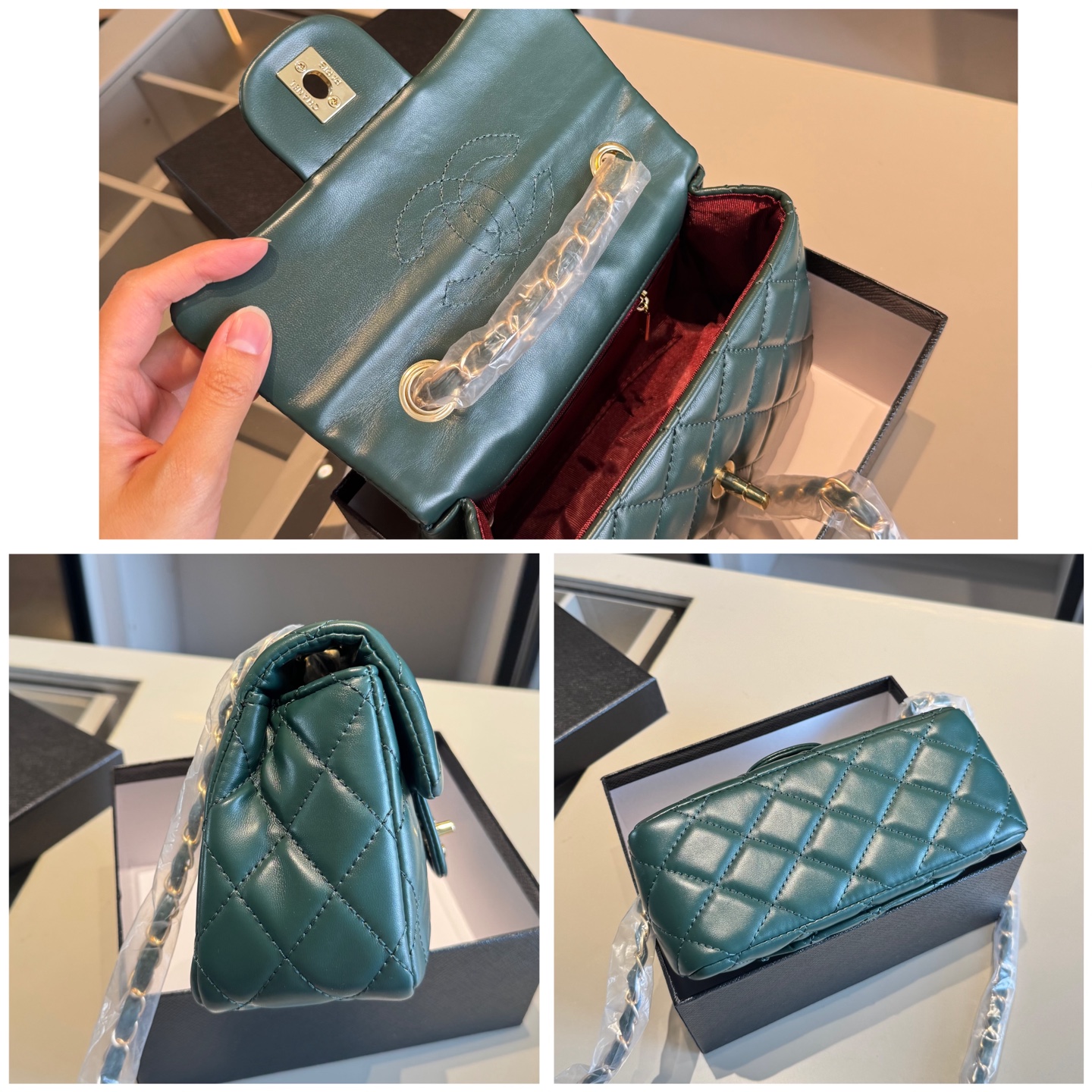 CHANEL CF chain bag