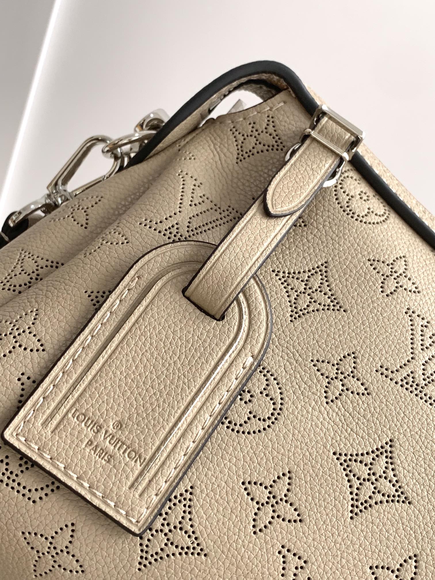 Top version LV Mahina Hand It All shoulder bag