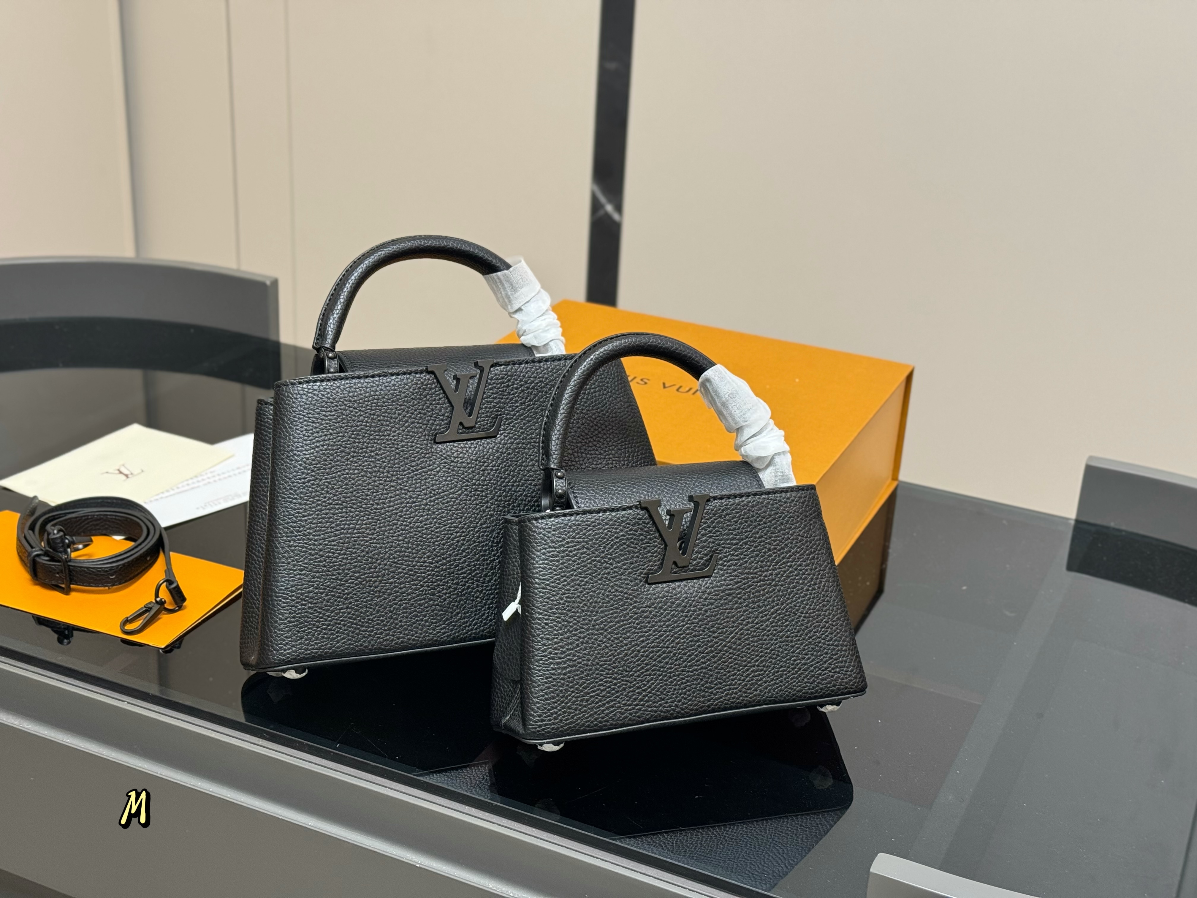LV Capucines handbag Taurillon Leather BAG