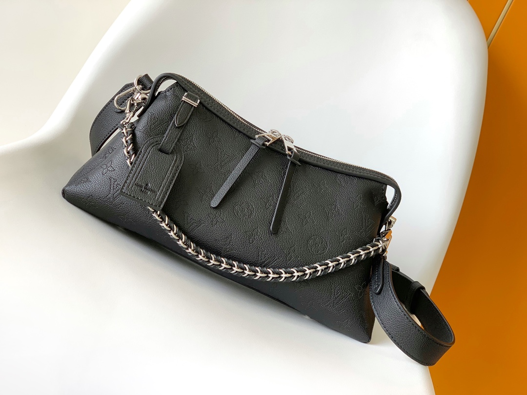 Top version LV Mahina Hand It All shoulder bag