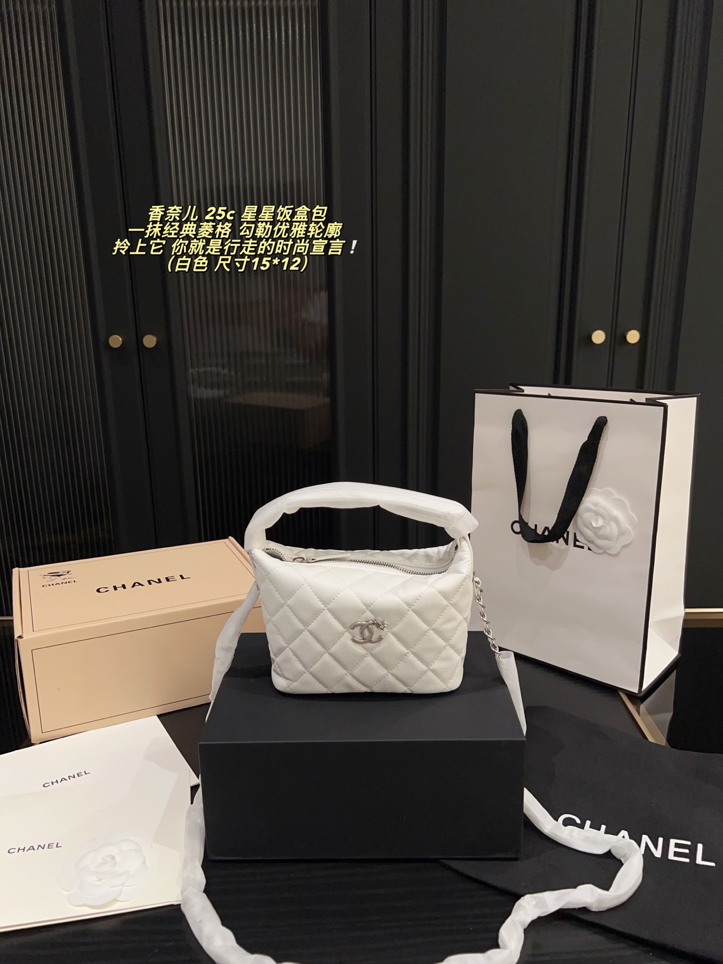 Chanel 25b Star Lunch Box Bag