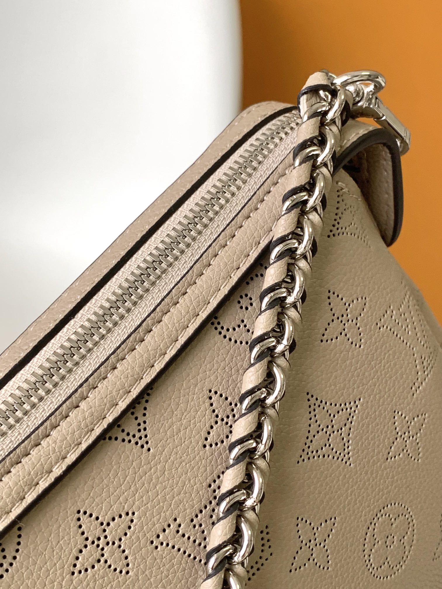 Top version LV Mahina Hand It All shoulder bag