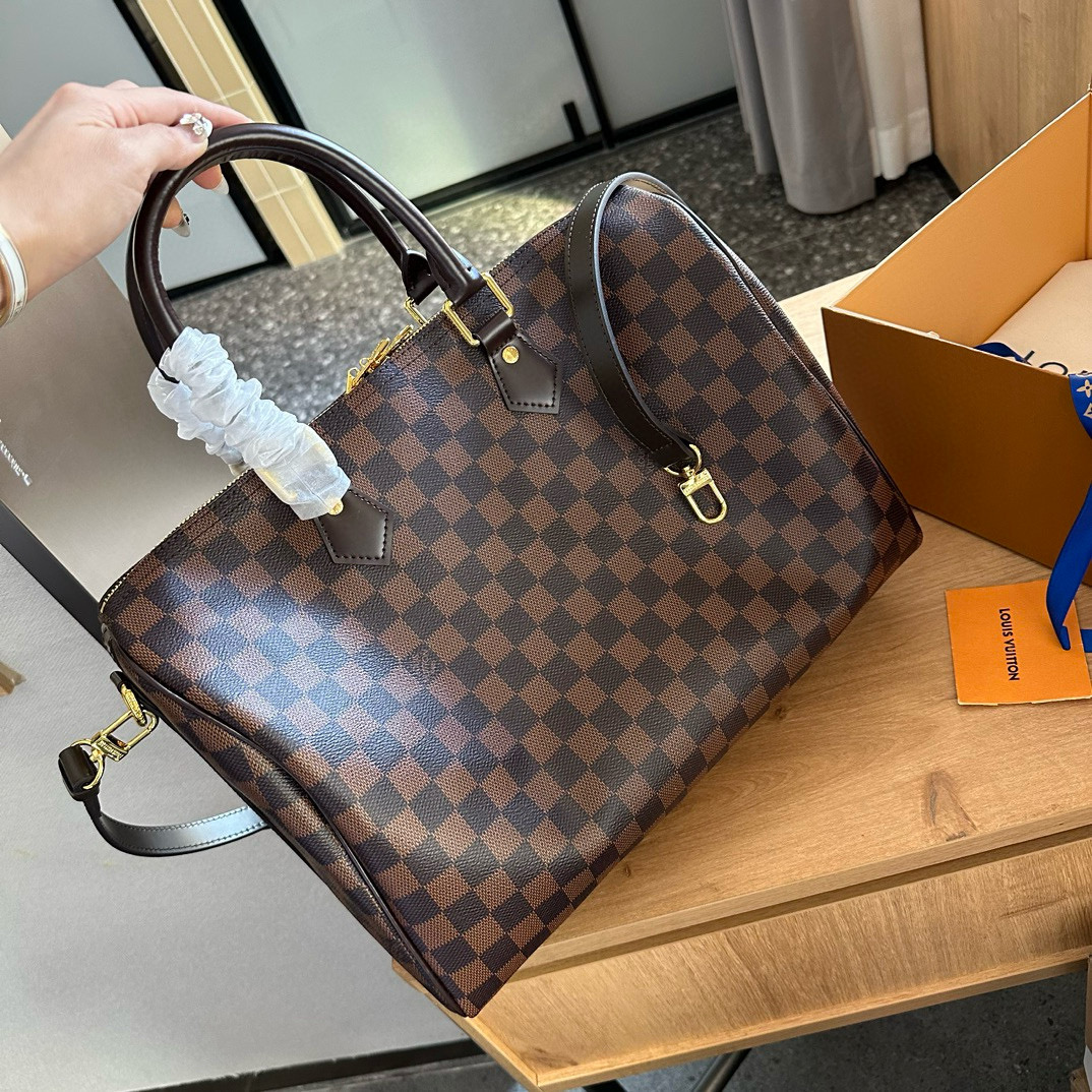 LV Checkered Pillowcase Bag NANO SPEEDY Handbag Monogram Bag