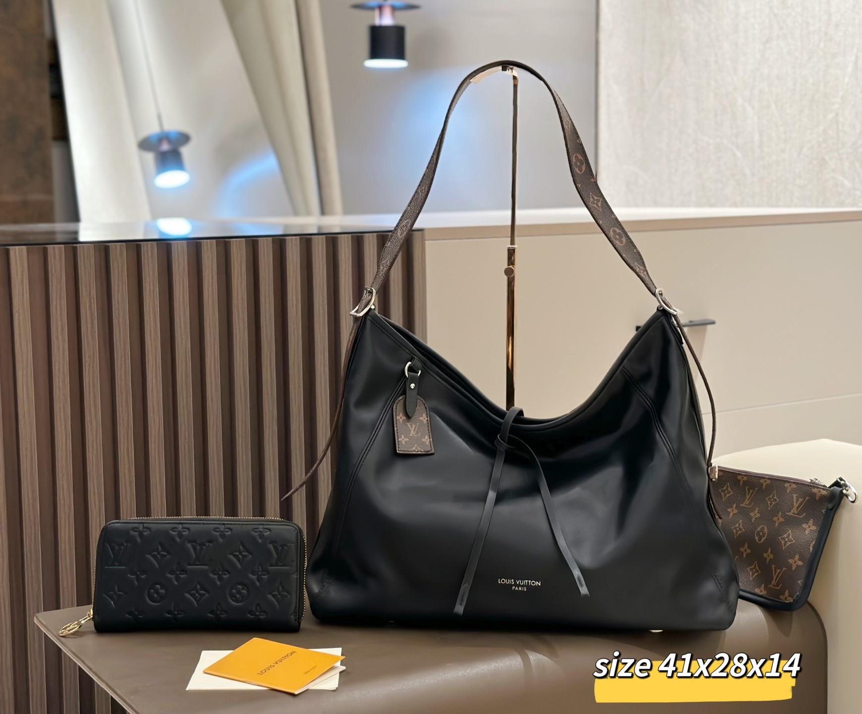 Two-piece set combination bags - LV shoulder crossbody bag