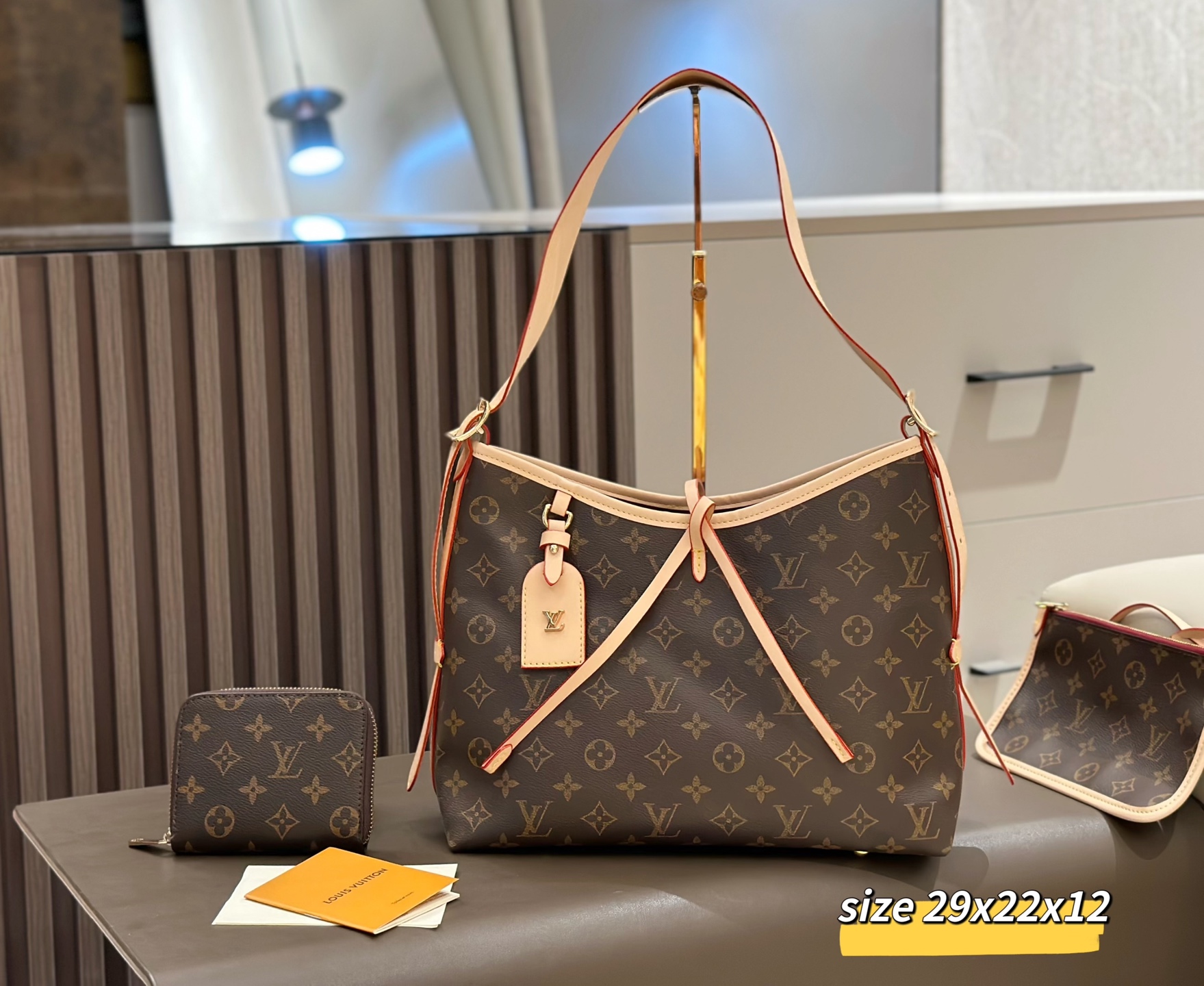 Two-piece set combination bags - LV shoulder crossbody bag