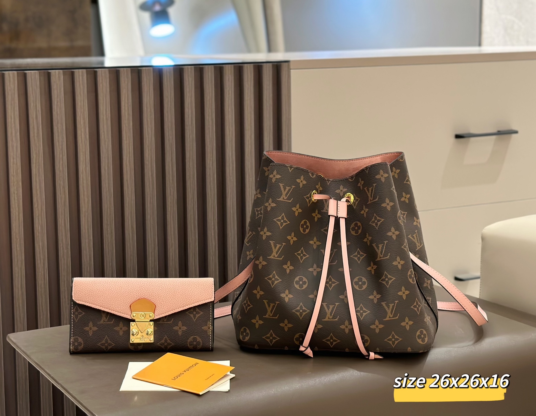 Two-piece set combination bags - LV shoulder crossbody bag