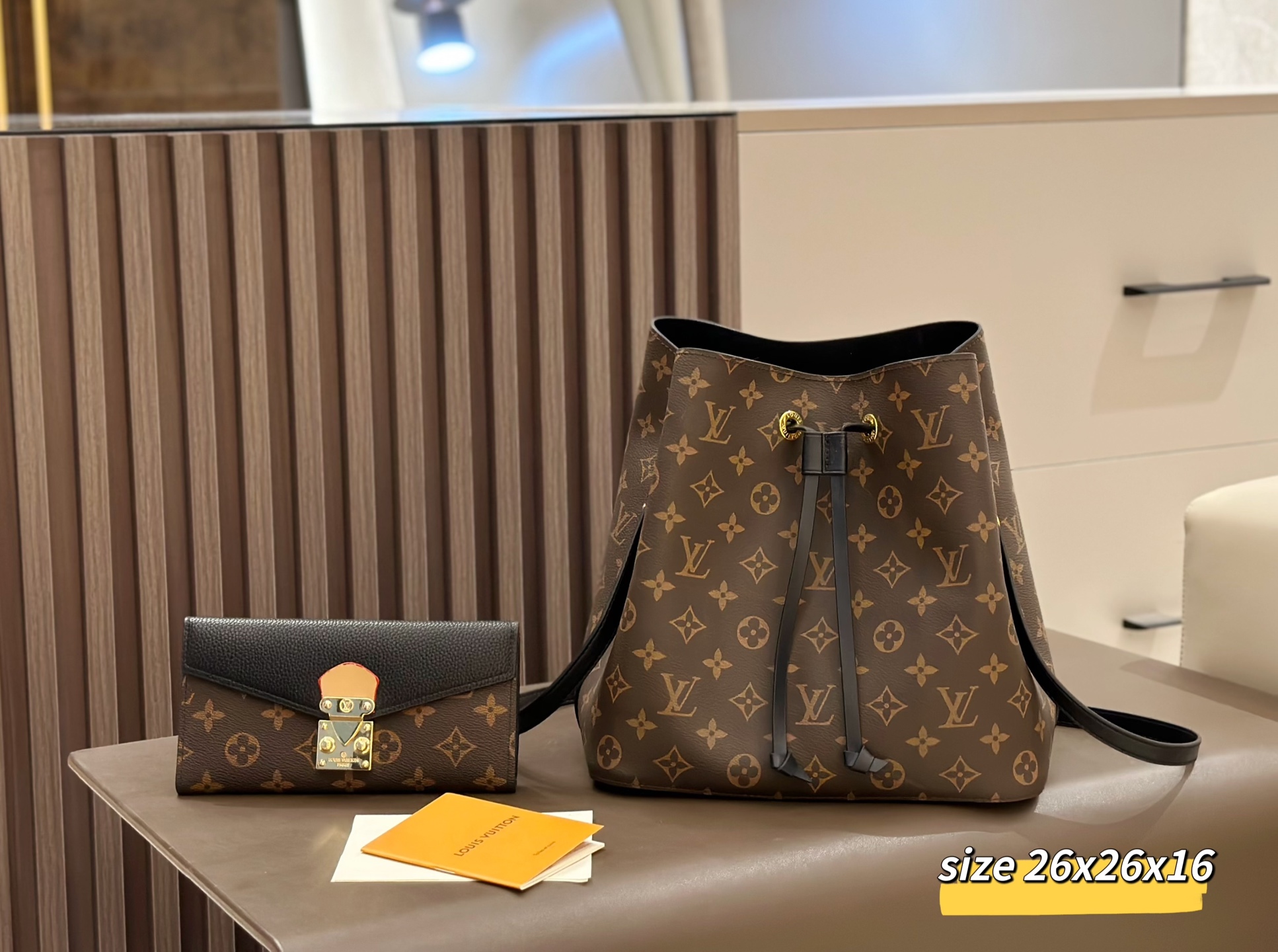 Two-piece set combination bags - LV shoulder crossbody bag