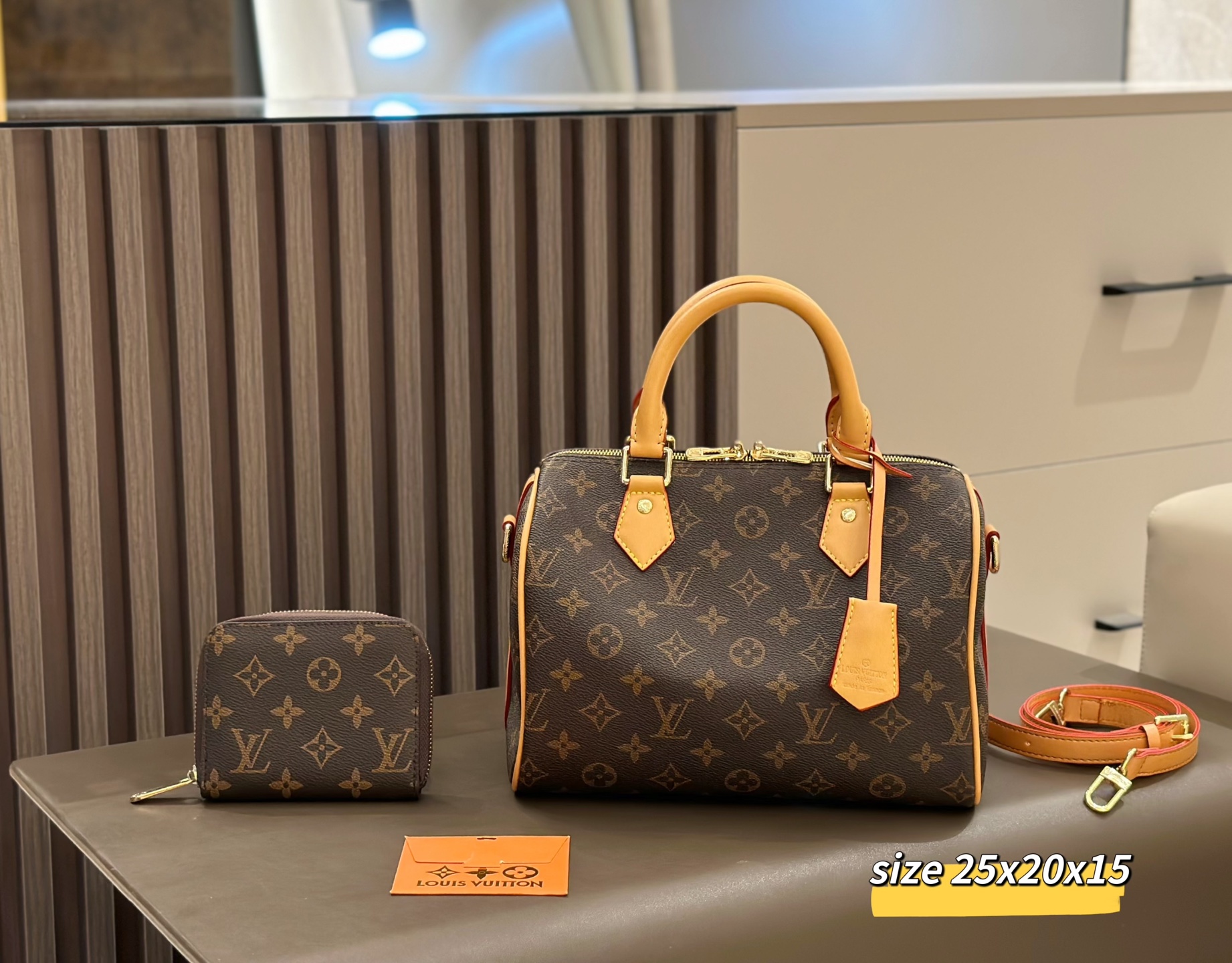 Two-piece set combination bags - LV shoulder crossbody bag