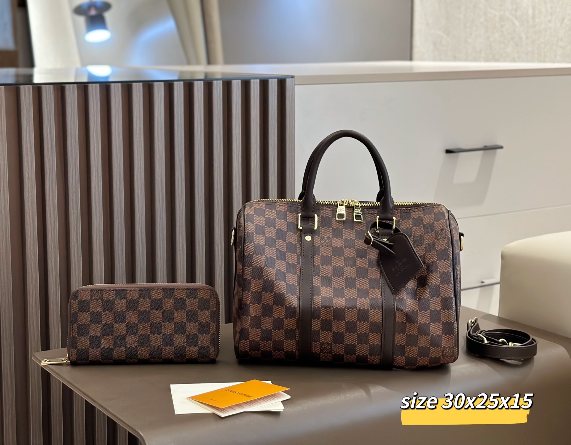 Two-piece set combination bags - LV shoulder crossbody bag