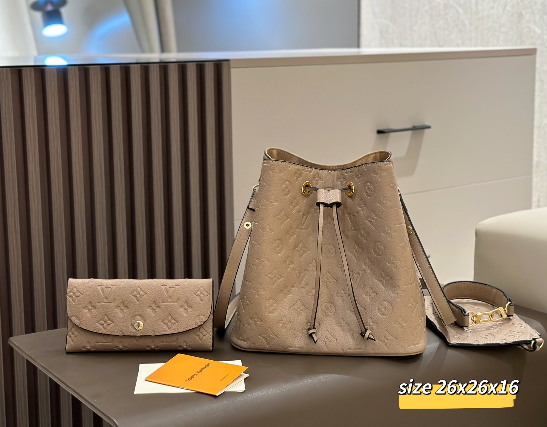 Two-piece set combination bags - LV shoulder crossbody bag