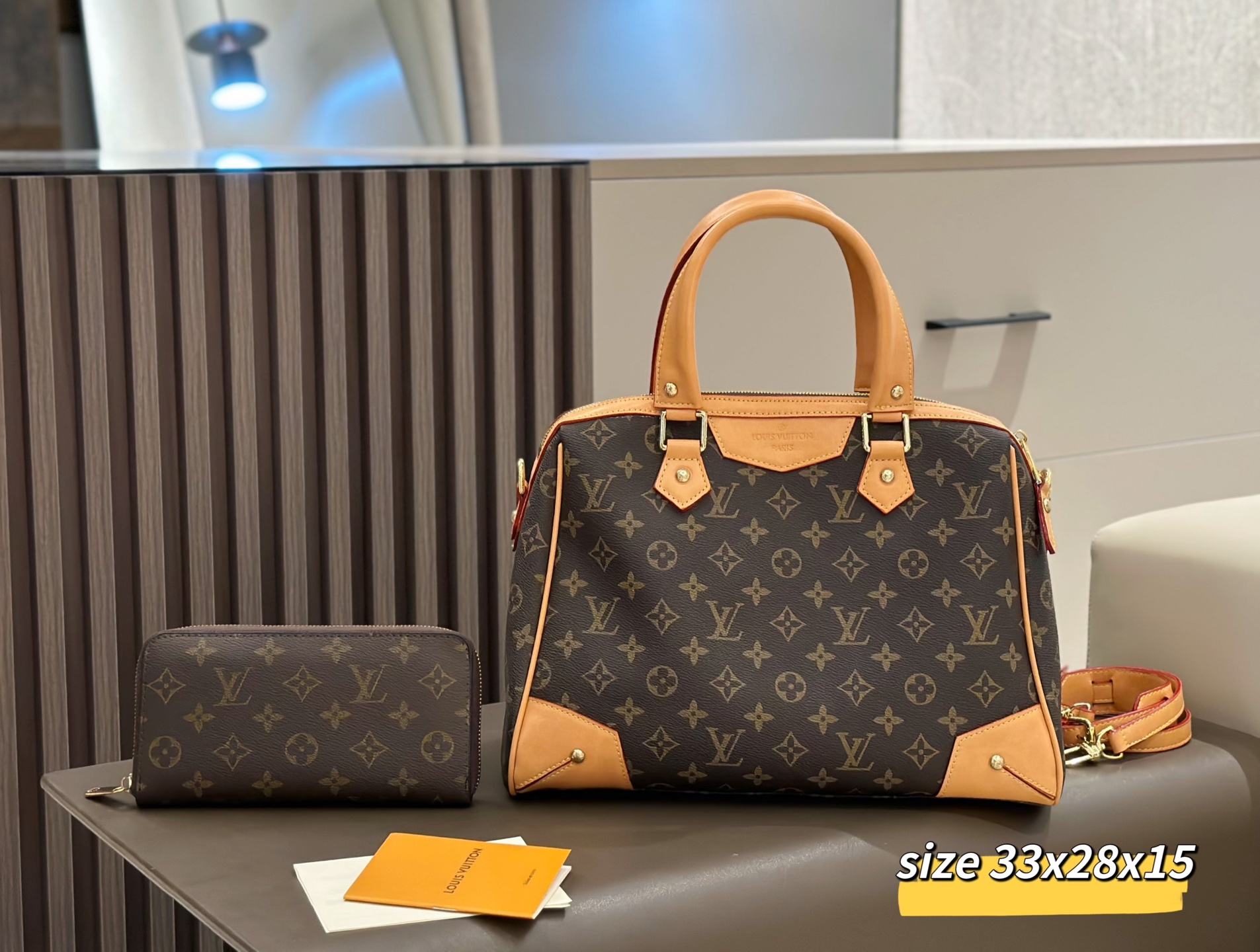 Two-piece set combination bags - LV shoulder crossbody bag